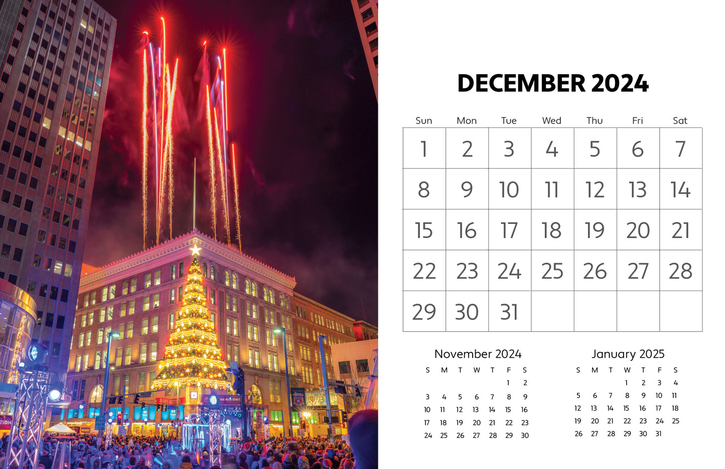 PRE-ORDER 2024 Pittsburgh Desk Calendar