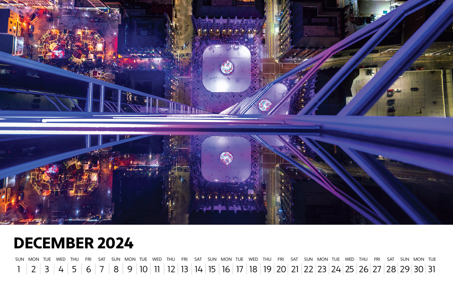 PRE-ORDER 2024 Pittsburgh Desk Calendar