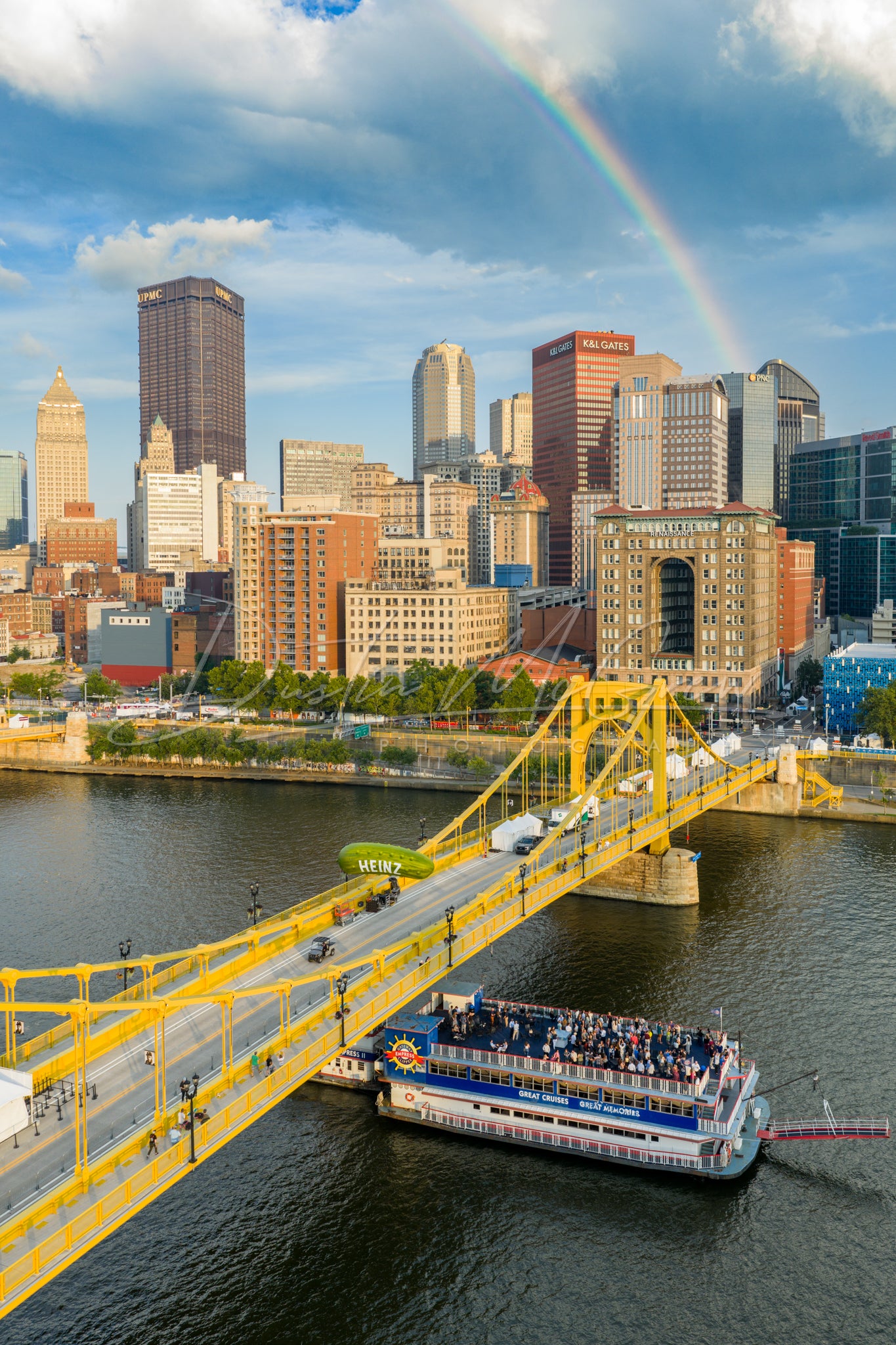 A Rainbow, the Picklesburgh Pickle, and the Gateway Clipper