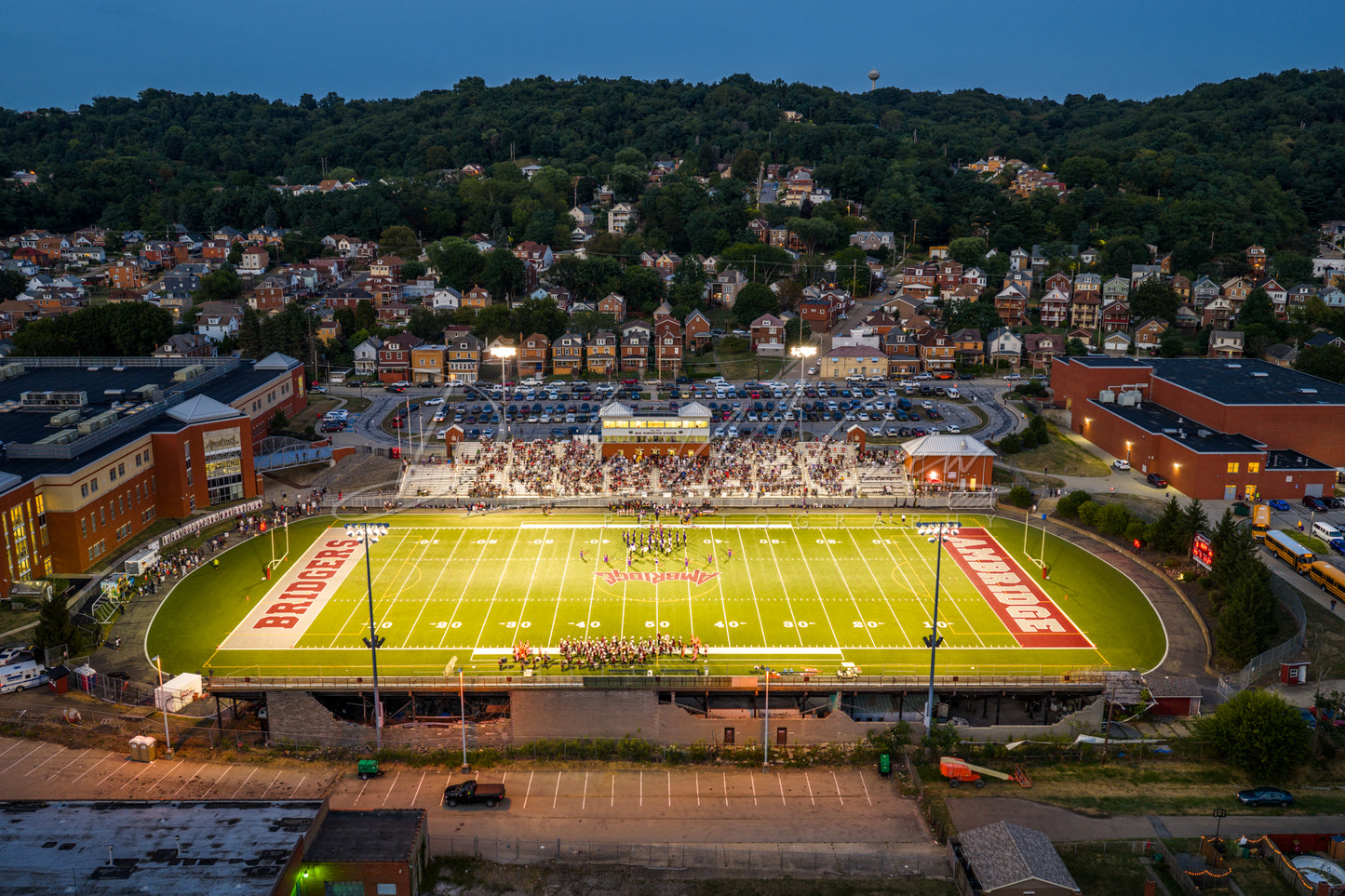 Ambridge High School Football Stadium Photo