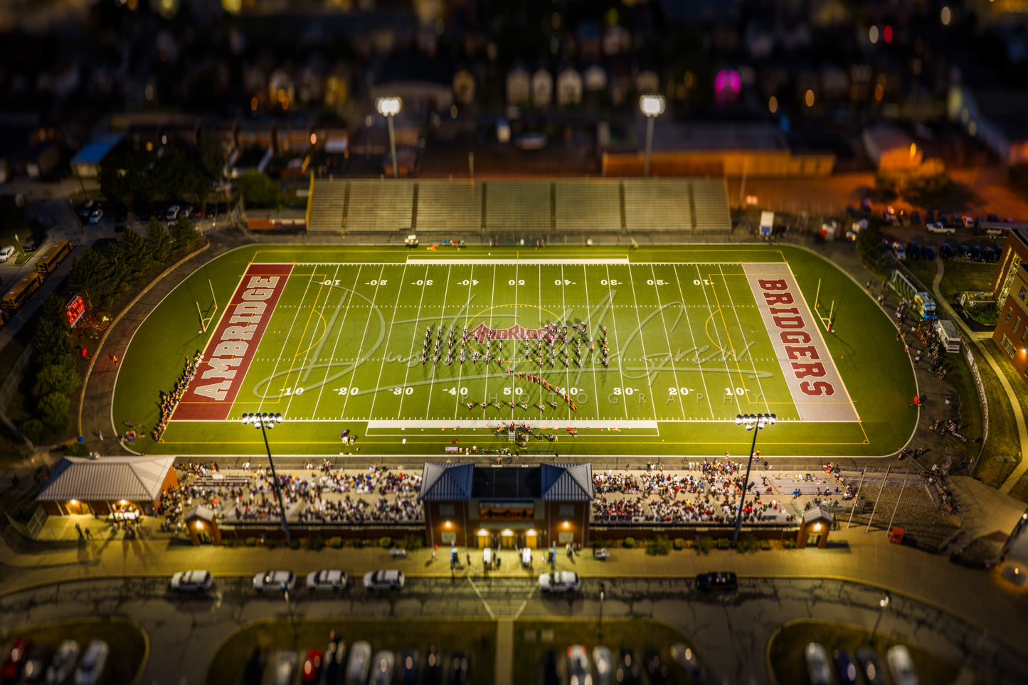 Ambridge High School Football Stadium Photo