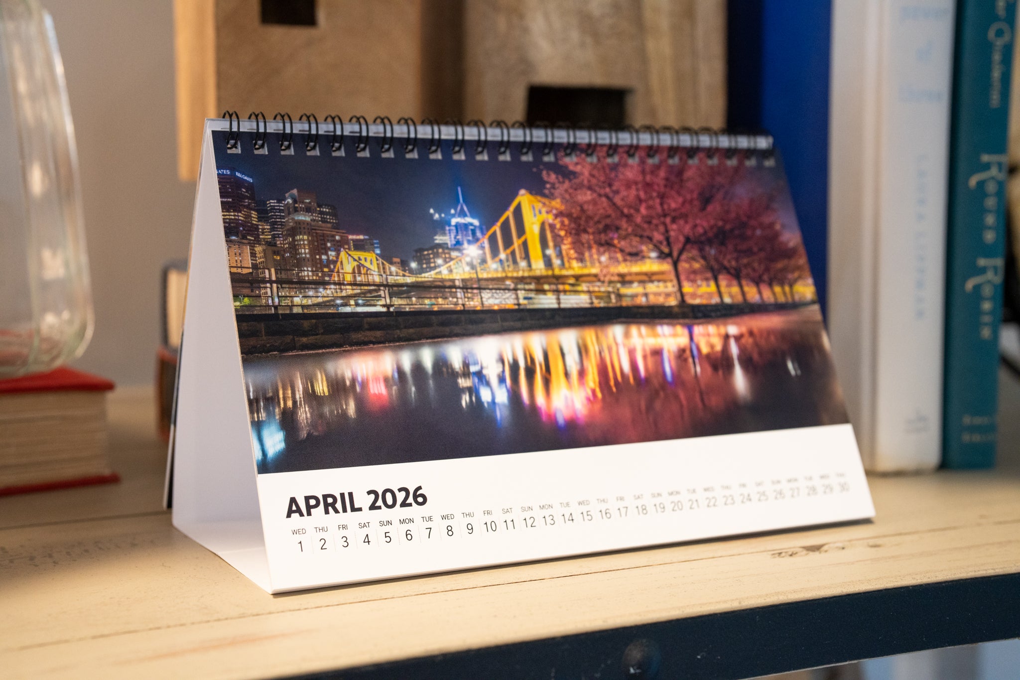 2026 Pittsburgh Desk Calendar