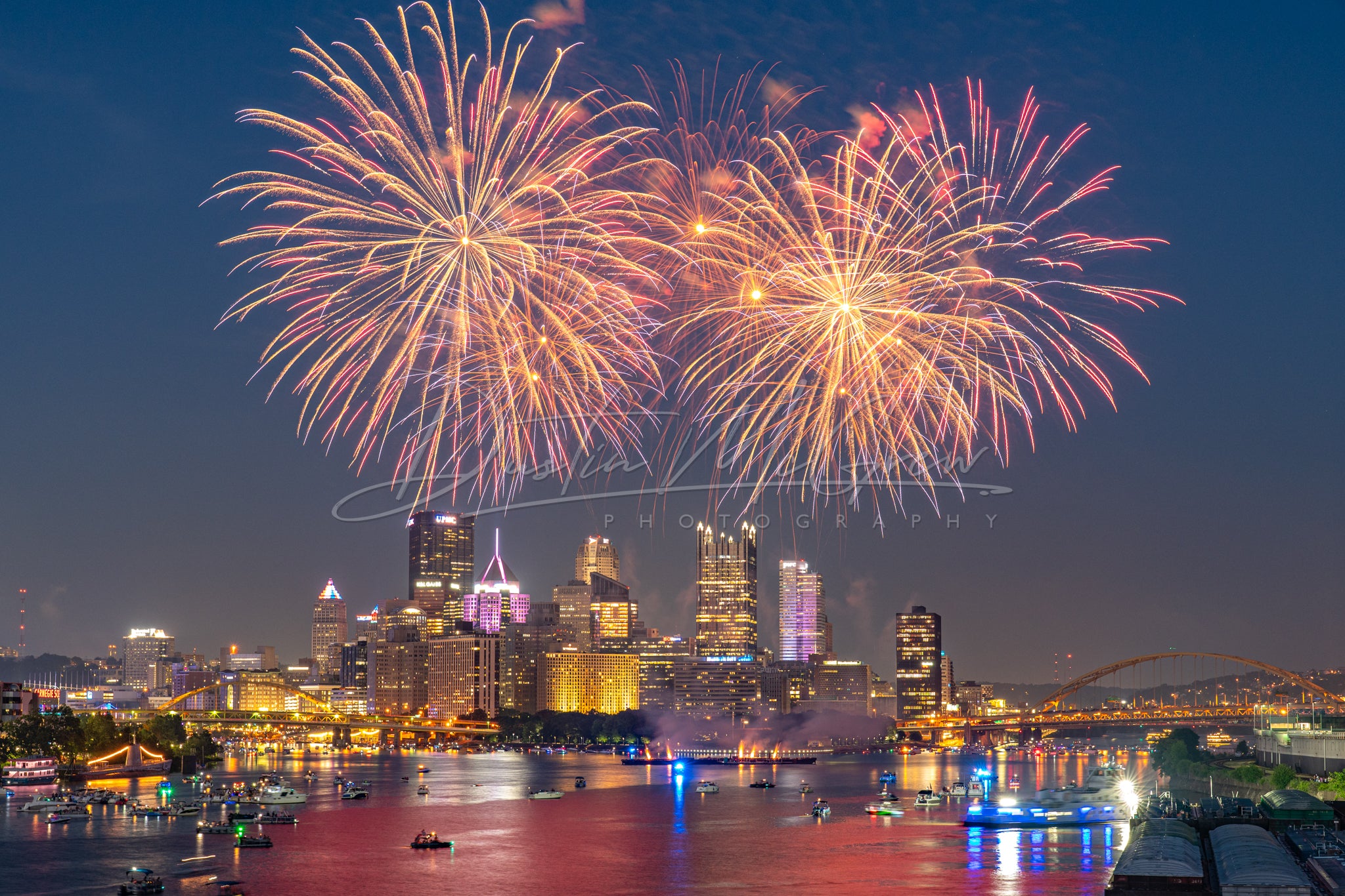 4th of July Fireworks in Pittsburgh