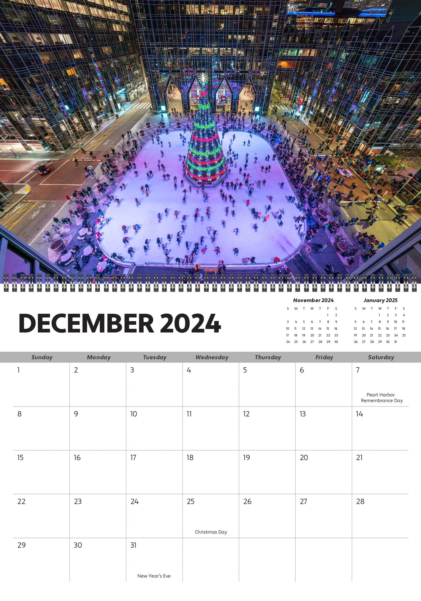 PRE-ORDER 2024 Pittsburgh Wall Calendar