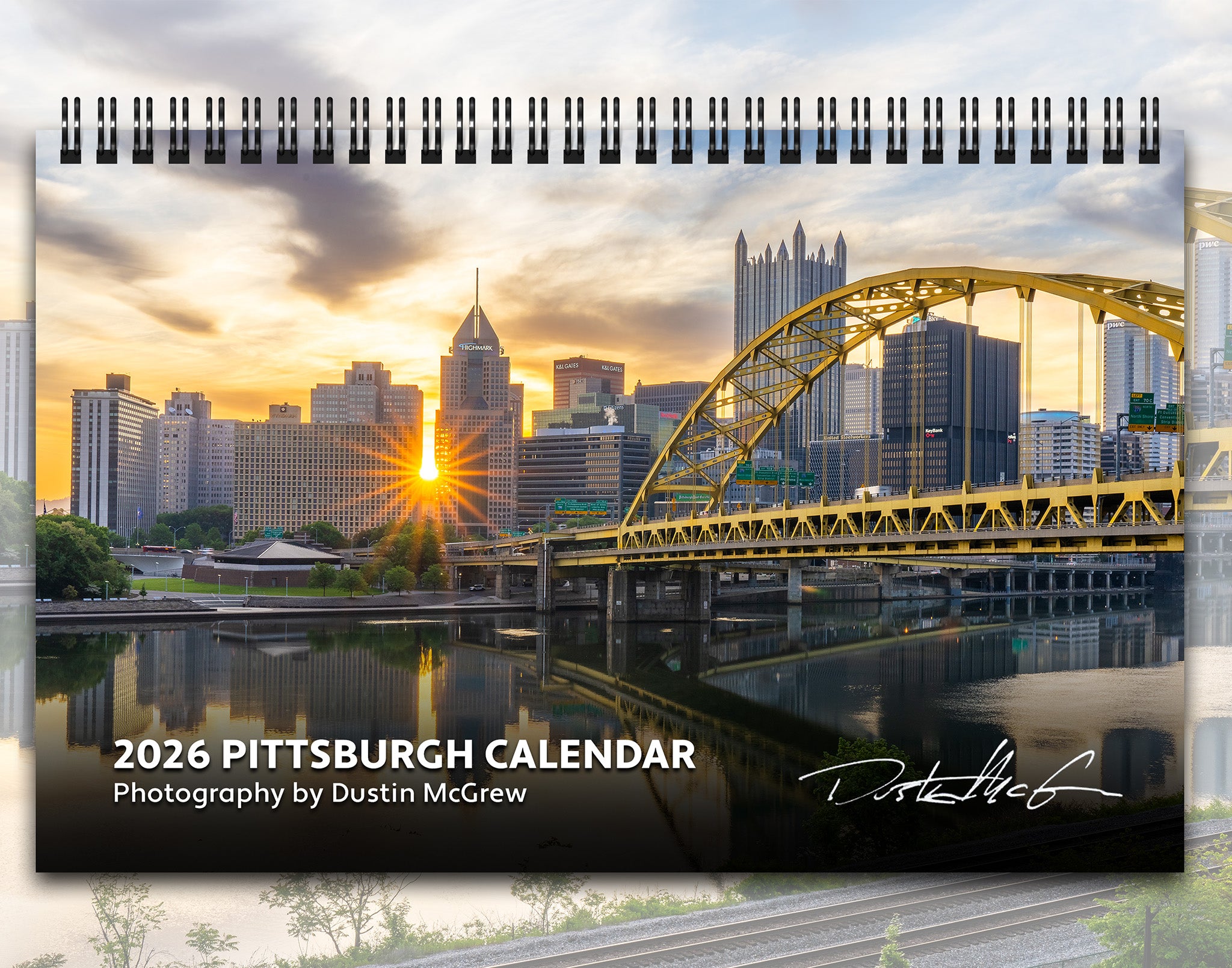 2026 Pittsburgh Desk Calendar