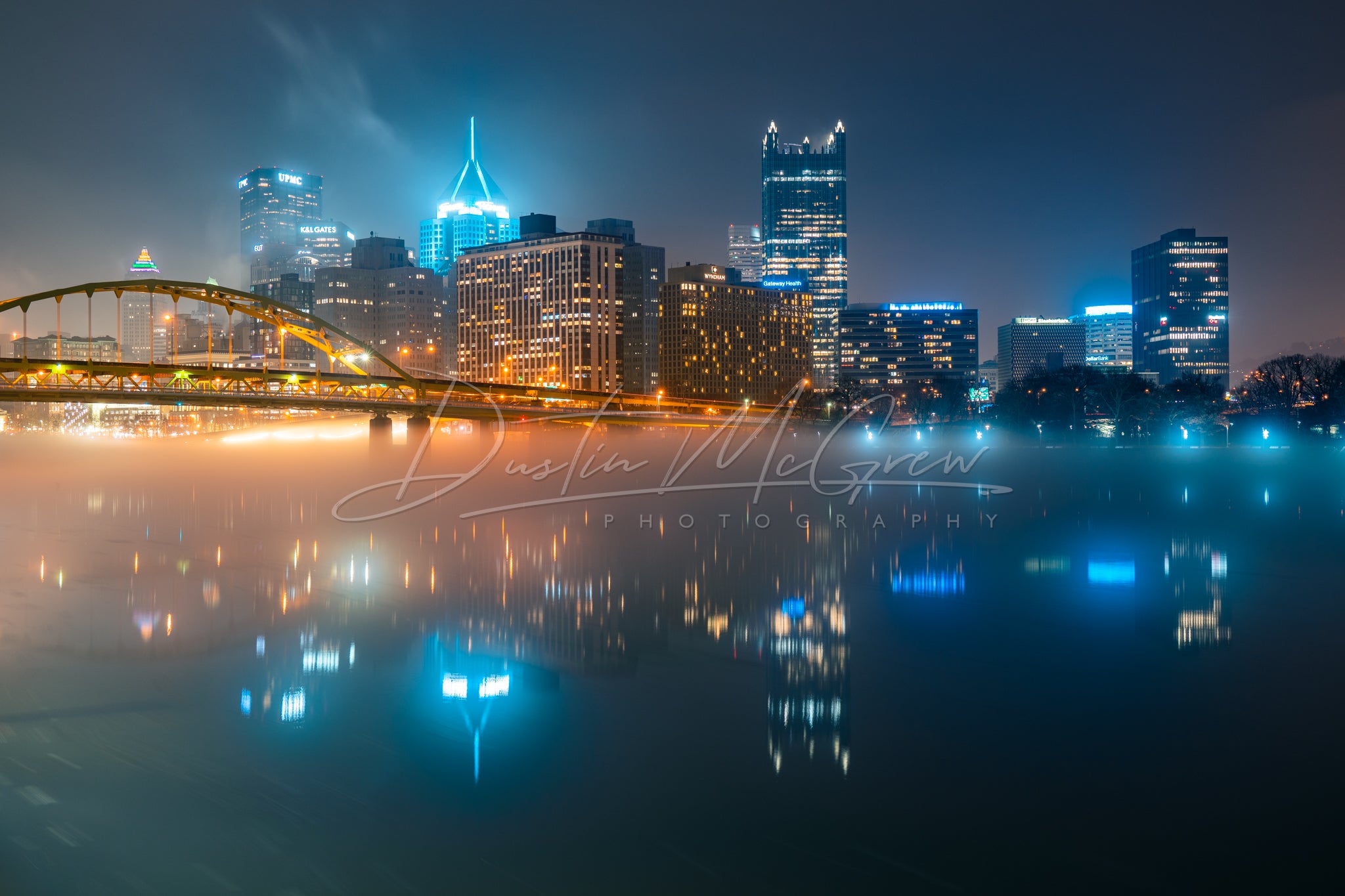 Rivers of Fog in Pittsburgh