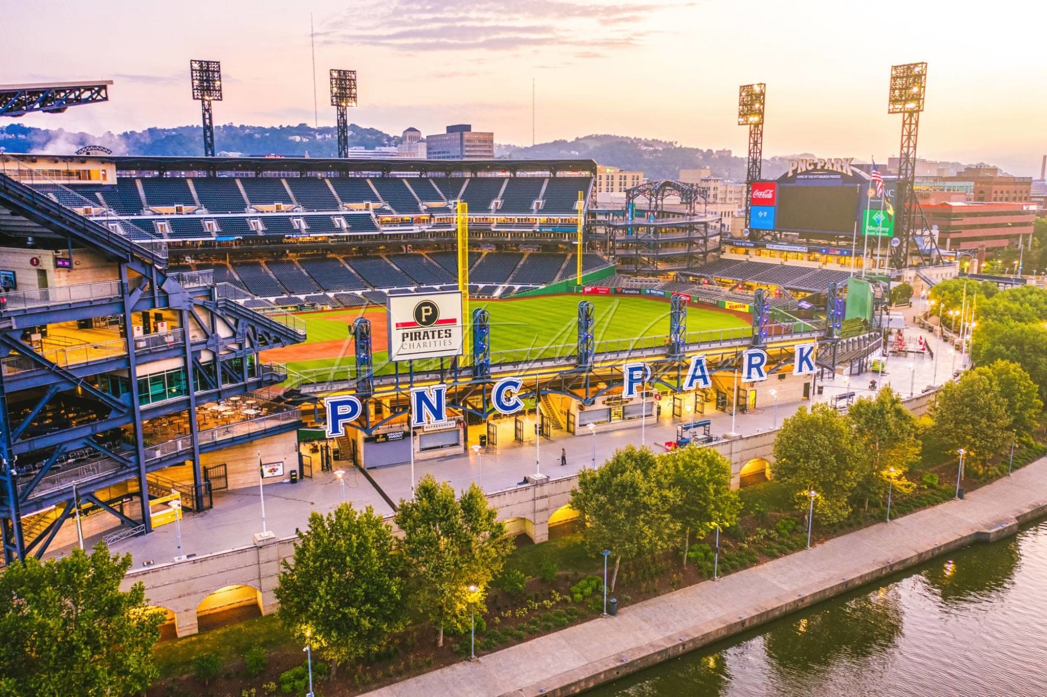 Pittsburgh Pirates PNC Park 3D Wood Stadium Replica — 3D WOOD MAPS