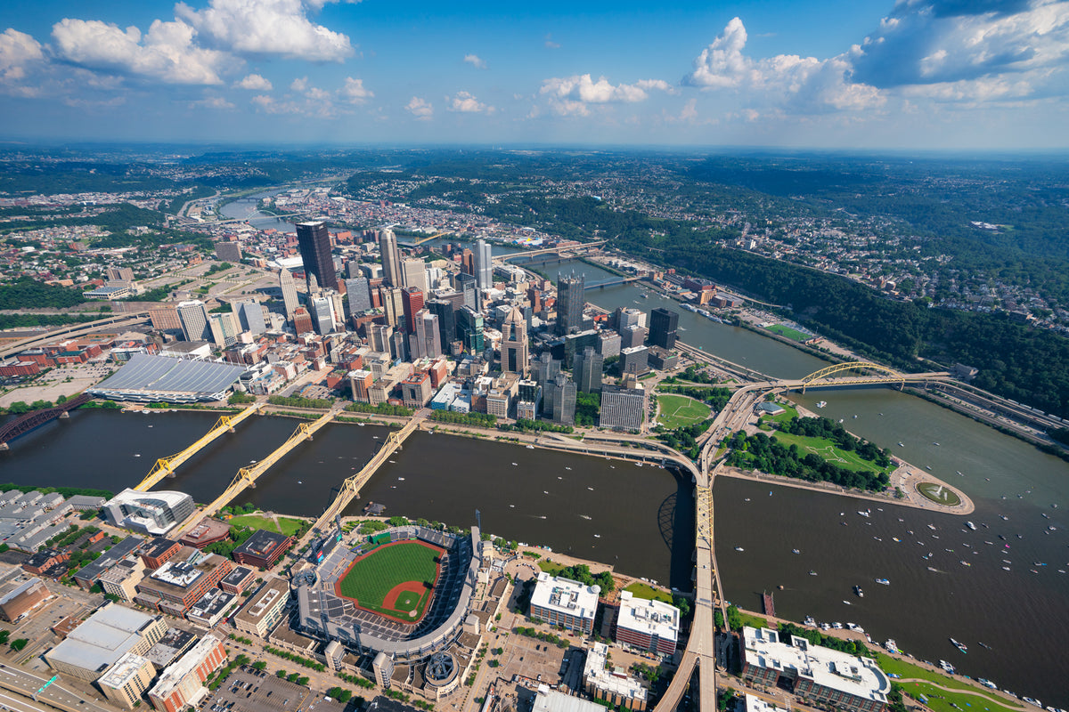 Pittsburgh Skyline Photo Prints - Dustin McGrew Photography