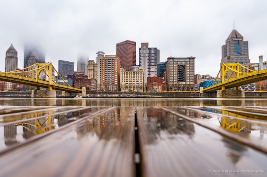 Pittsburgh Rainy Reflections