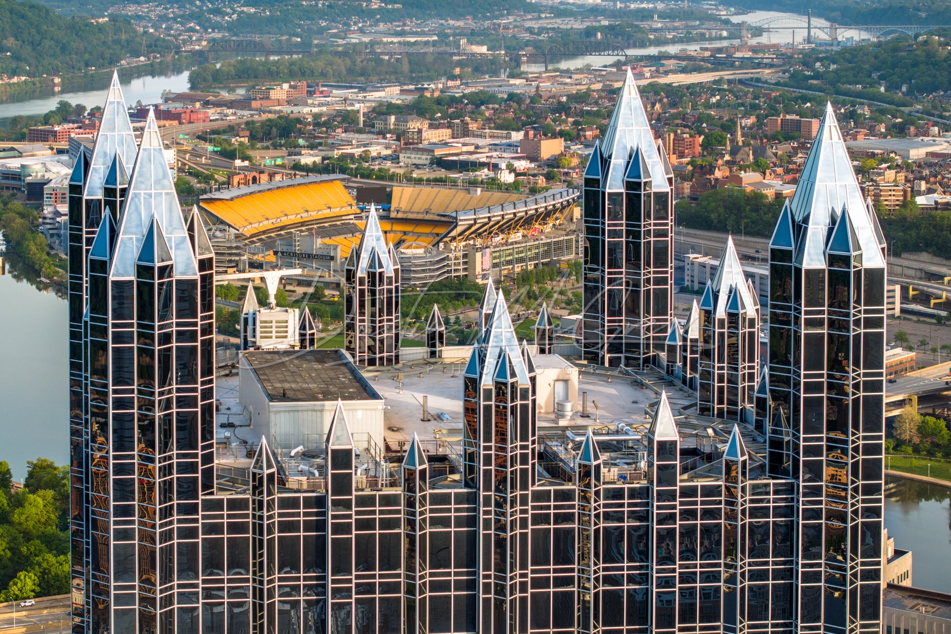 Straight Above Heinz Field – Dustin McGrew Photography