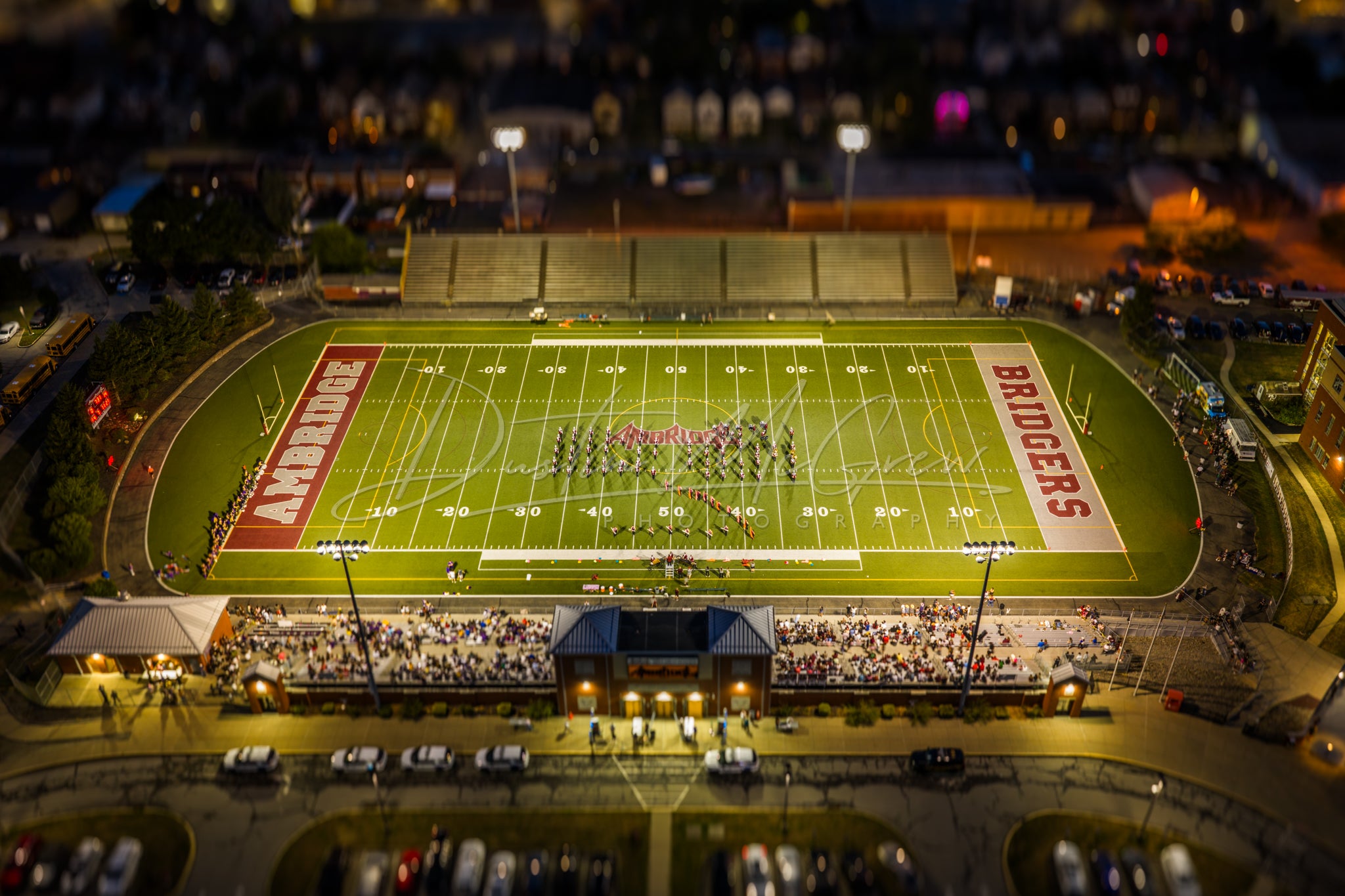 Ambridge High School Football Stadium Photo