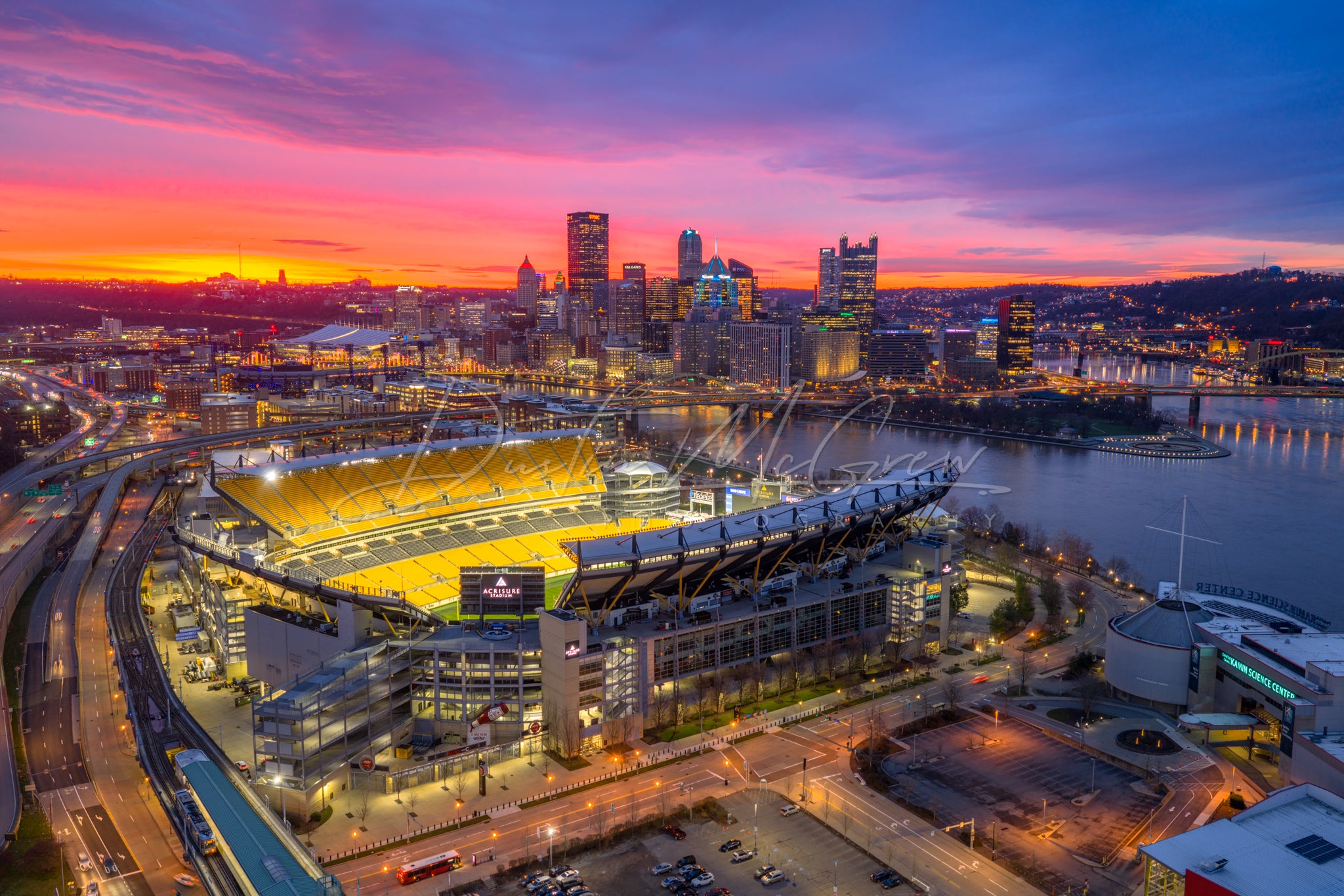 Acrisure Stadium Sunrise Photo