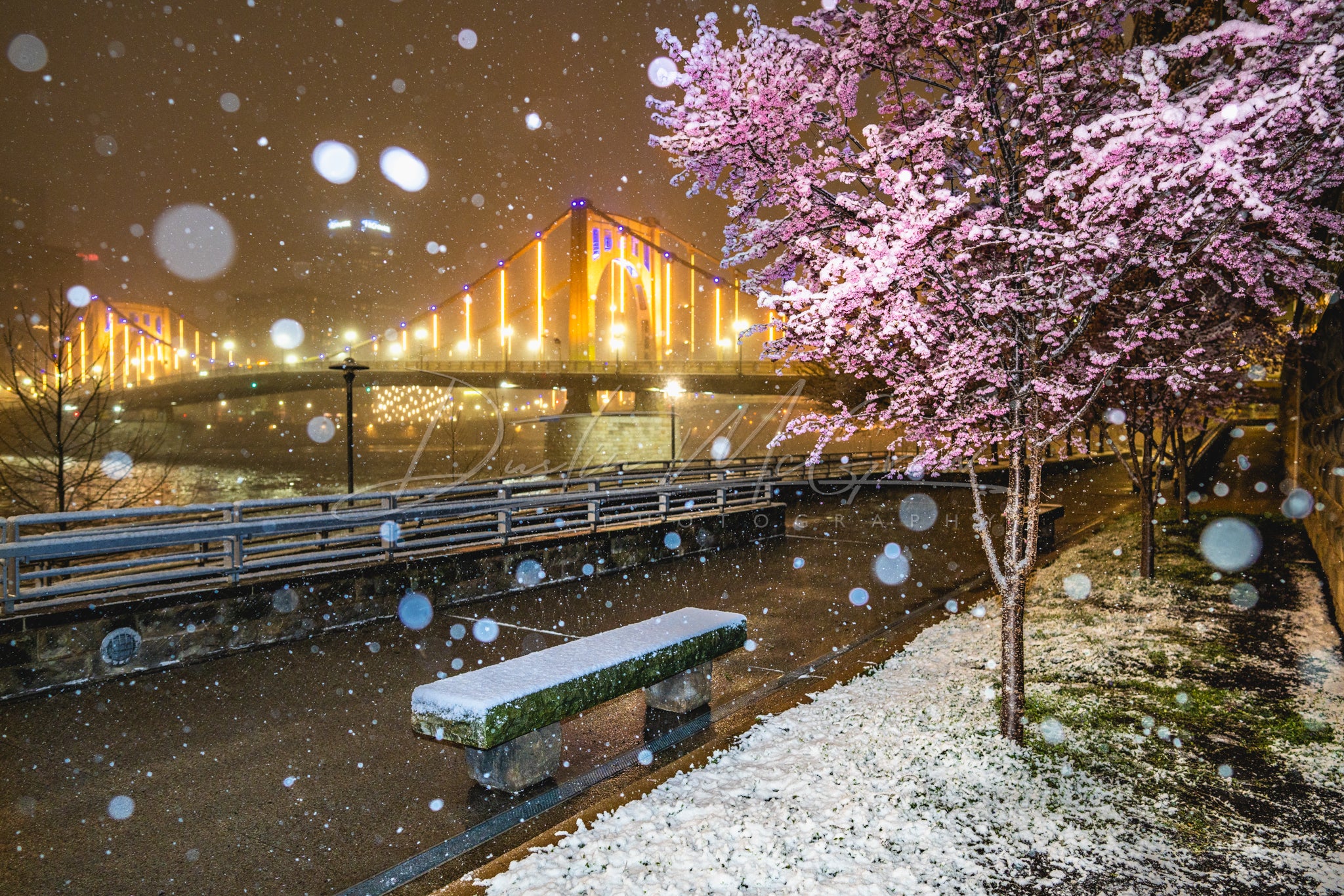 Spring and Winter Collide in Pittsburgh