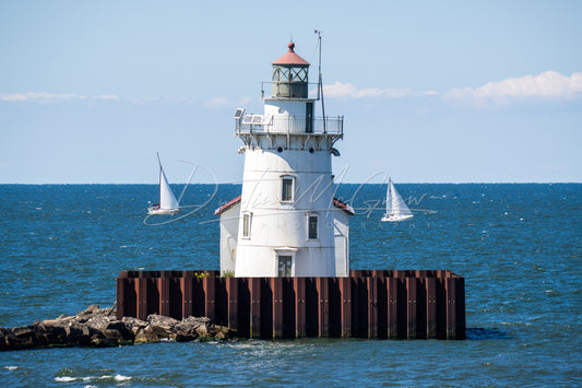 Cleveland Harbor West Pierhead Lighthouse
