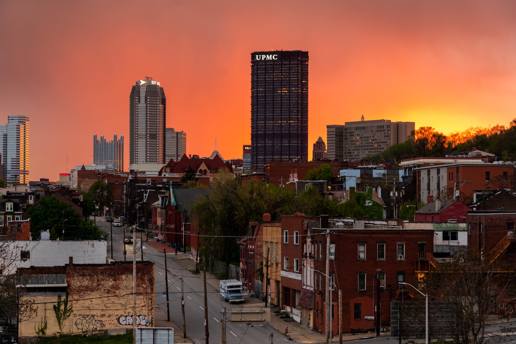 Uptown Pittsburgh Sunset