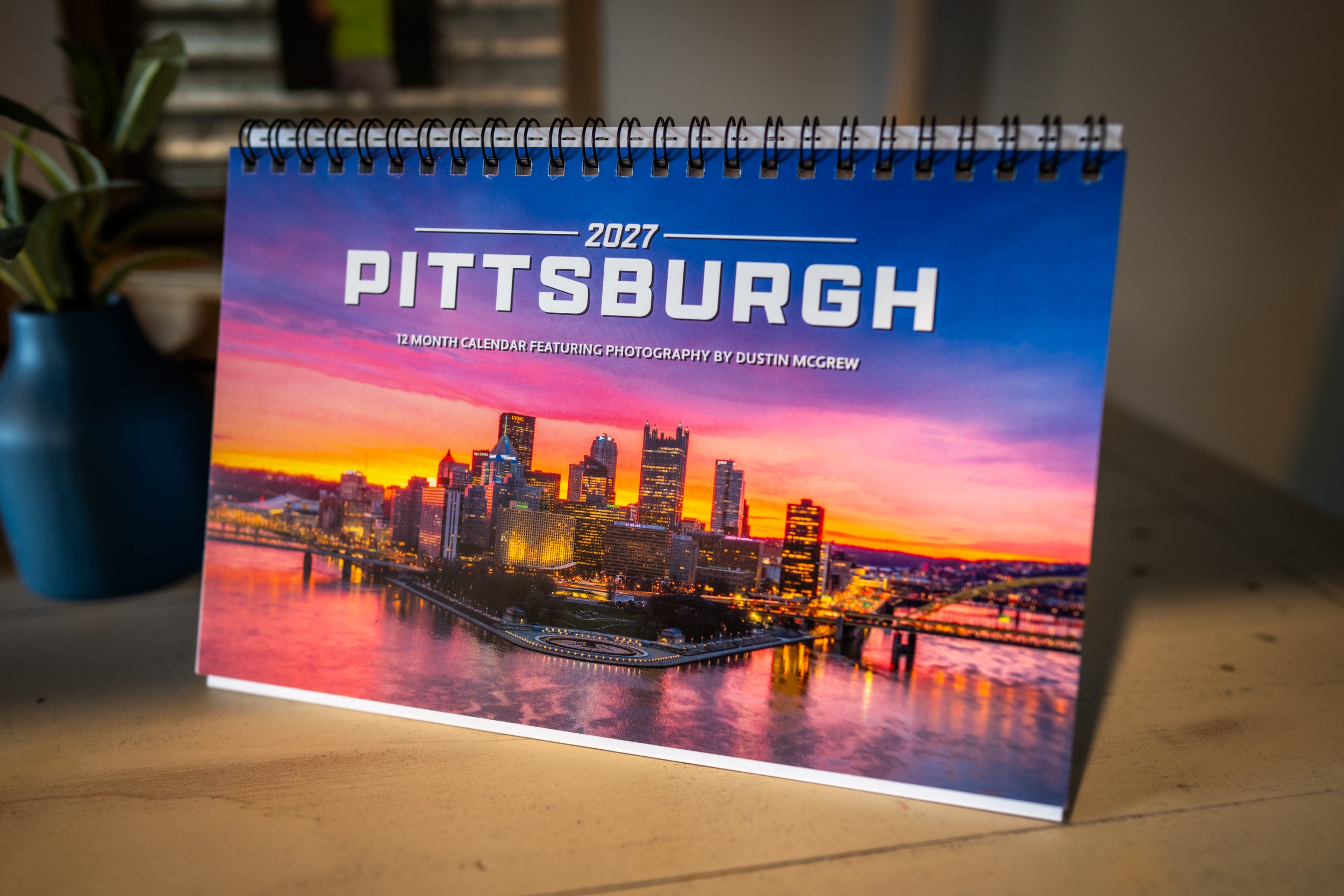 2027 Pittsburgh Desk Calendar