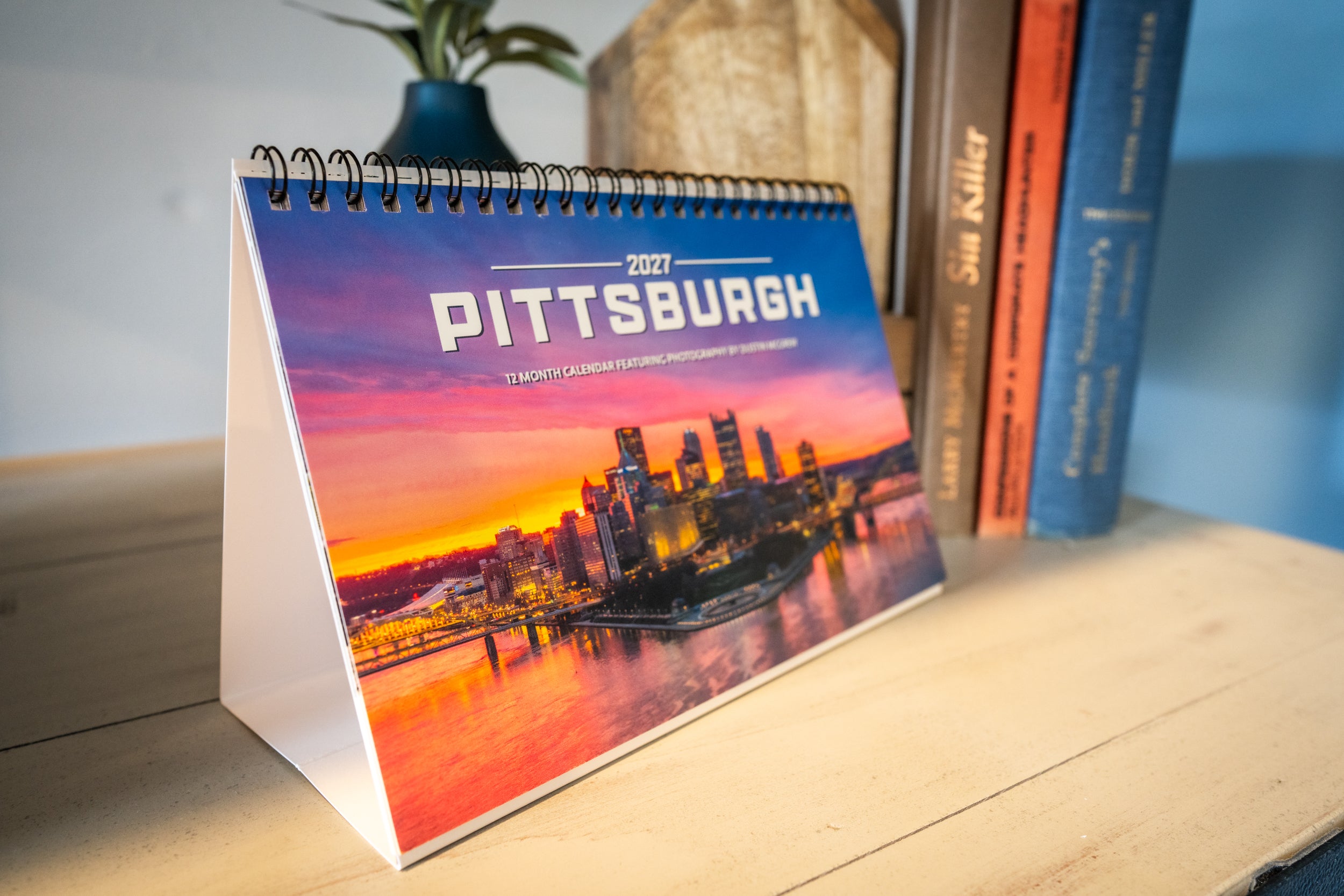2027 Pittsburgh Desk Calendar