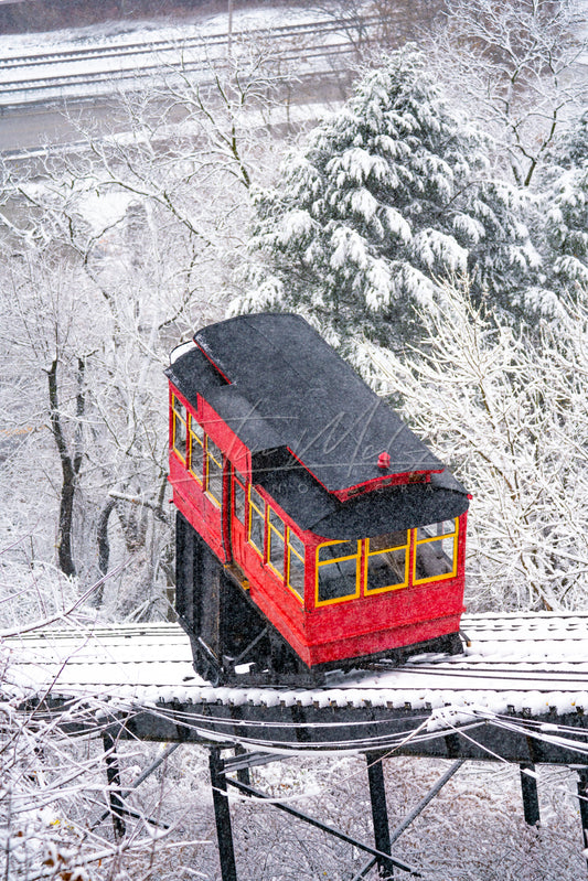 The Incline on a Snowy Day