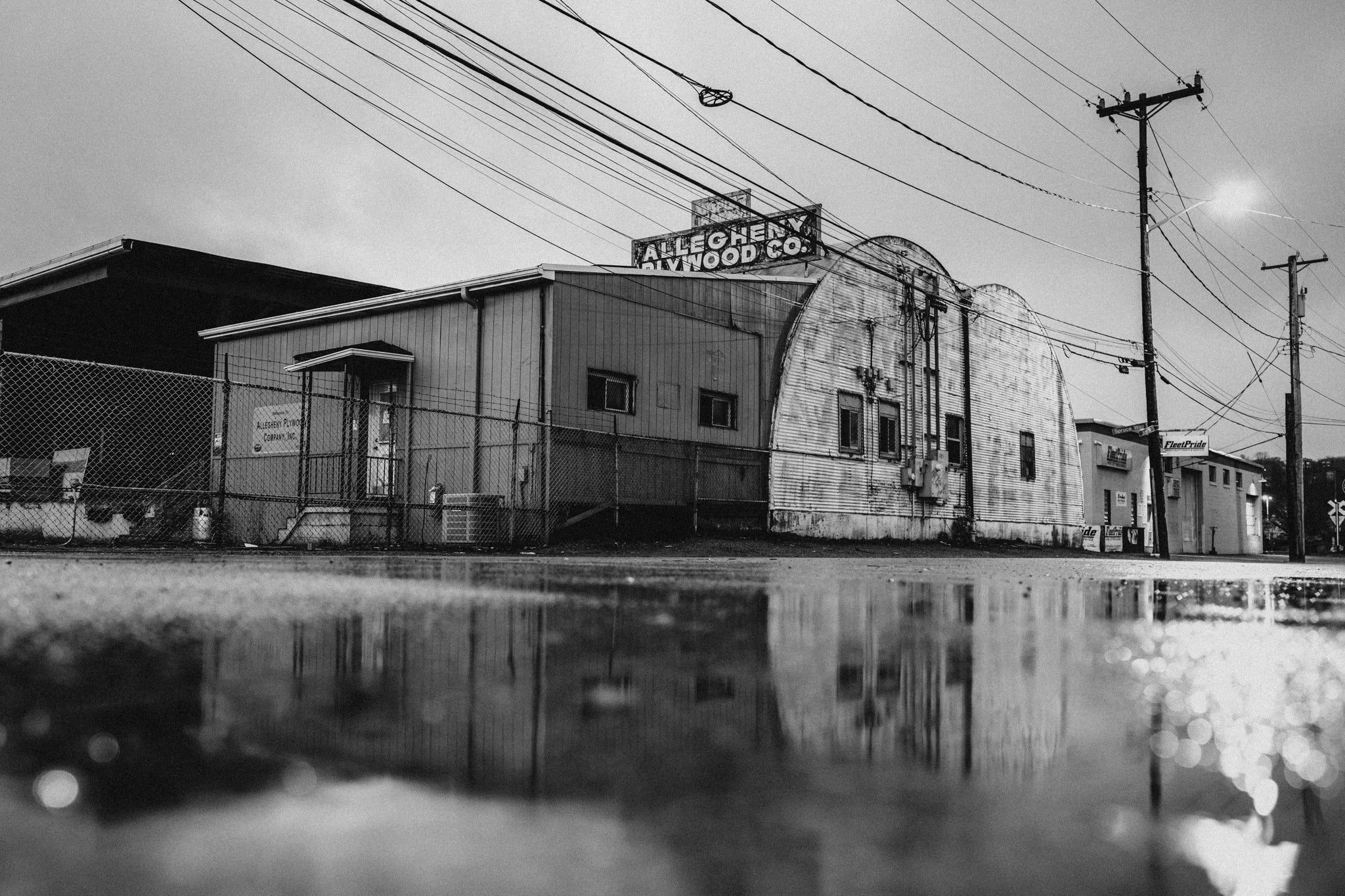 Allegheny Plywood Co (Black & White)