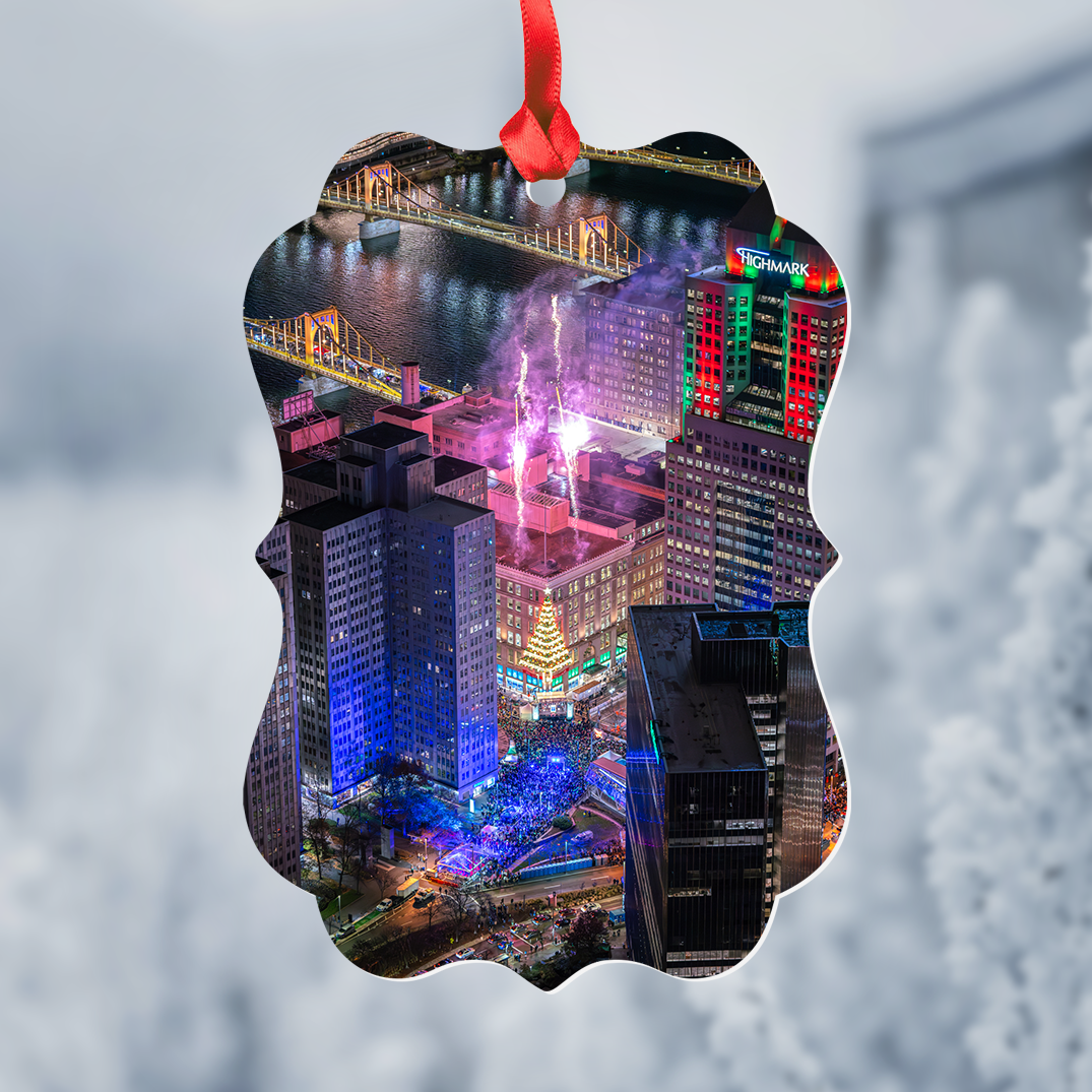 Hornes Christmas Tree Lighting Christmas Ornament