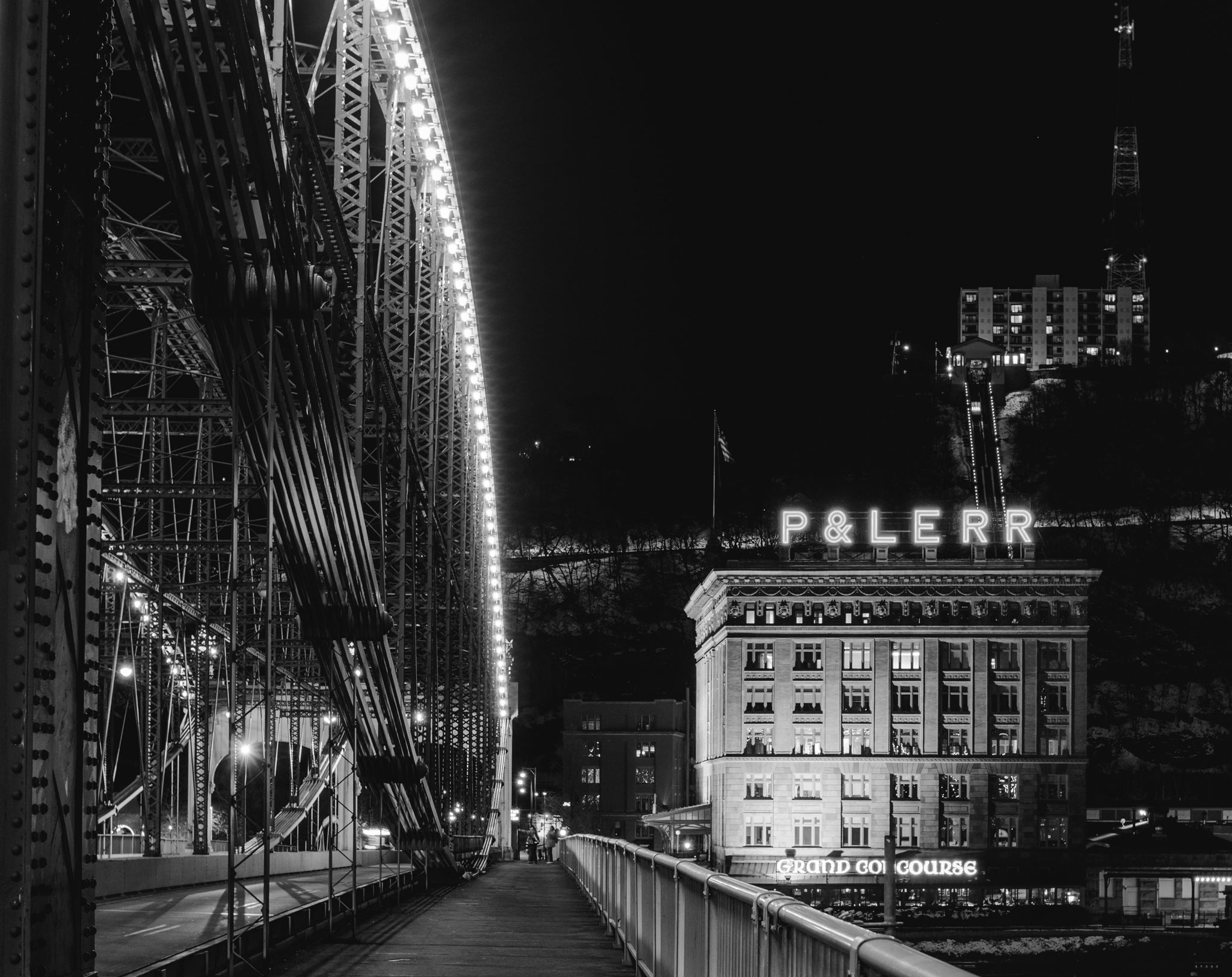 Smithfield St Bridge and P&LERR Building