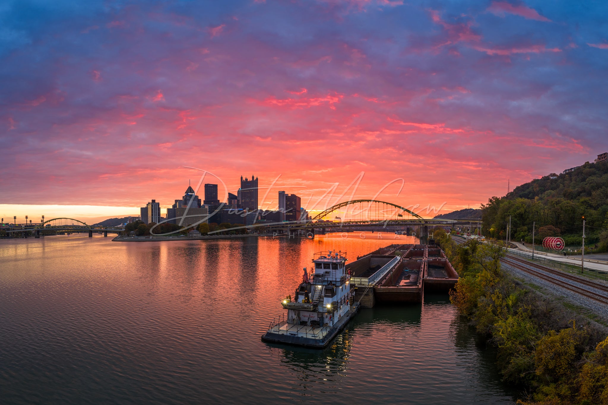 Pittsburgh Fall Sunrise