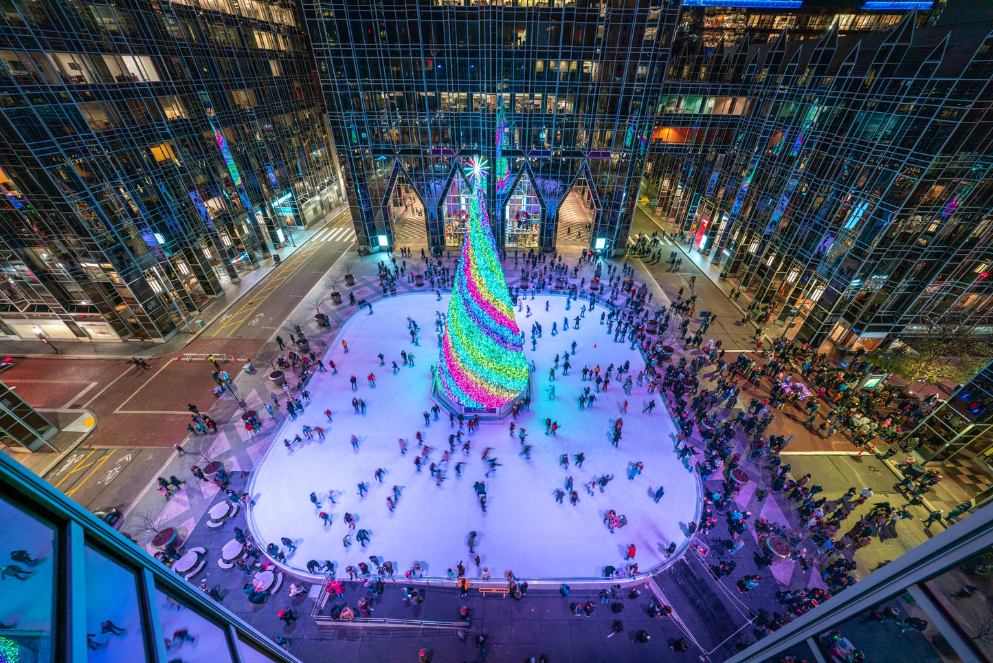 PPG Christmas Tree and Skating Rink