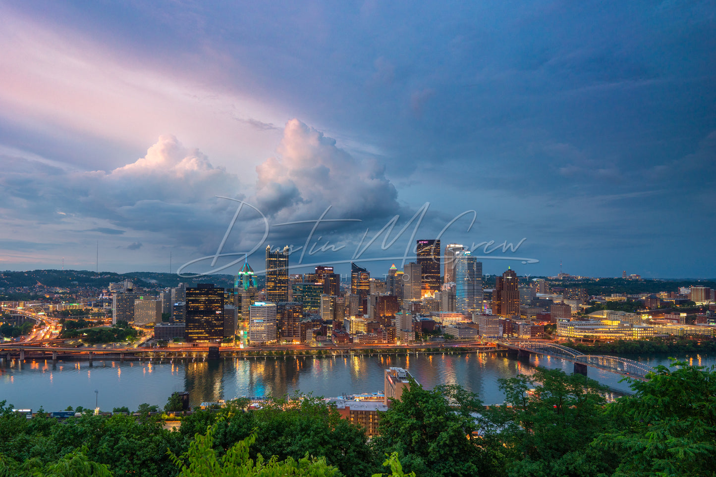 Pittsburgh Blue Hour Beauty