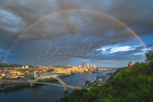 A Huge Rainbow Over Pittsburgh