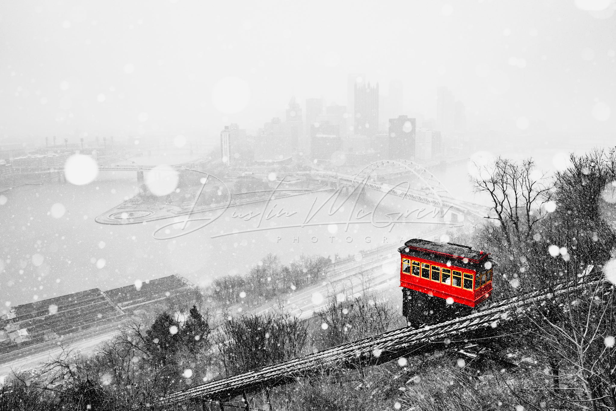 Duquesne Incline Winter Wonderland