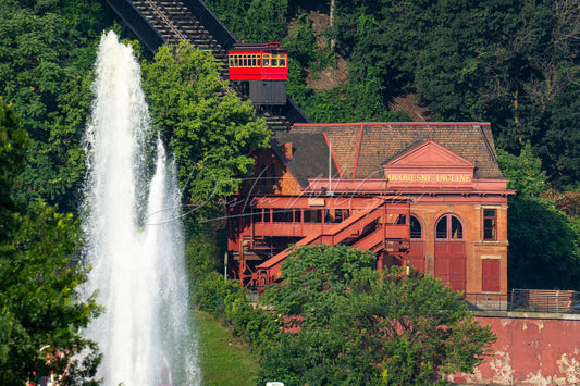 Duquesne Incline and Point State Park Fountain