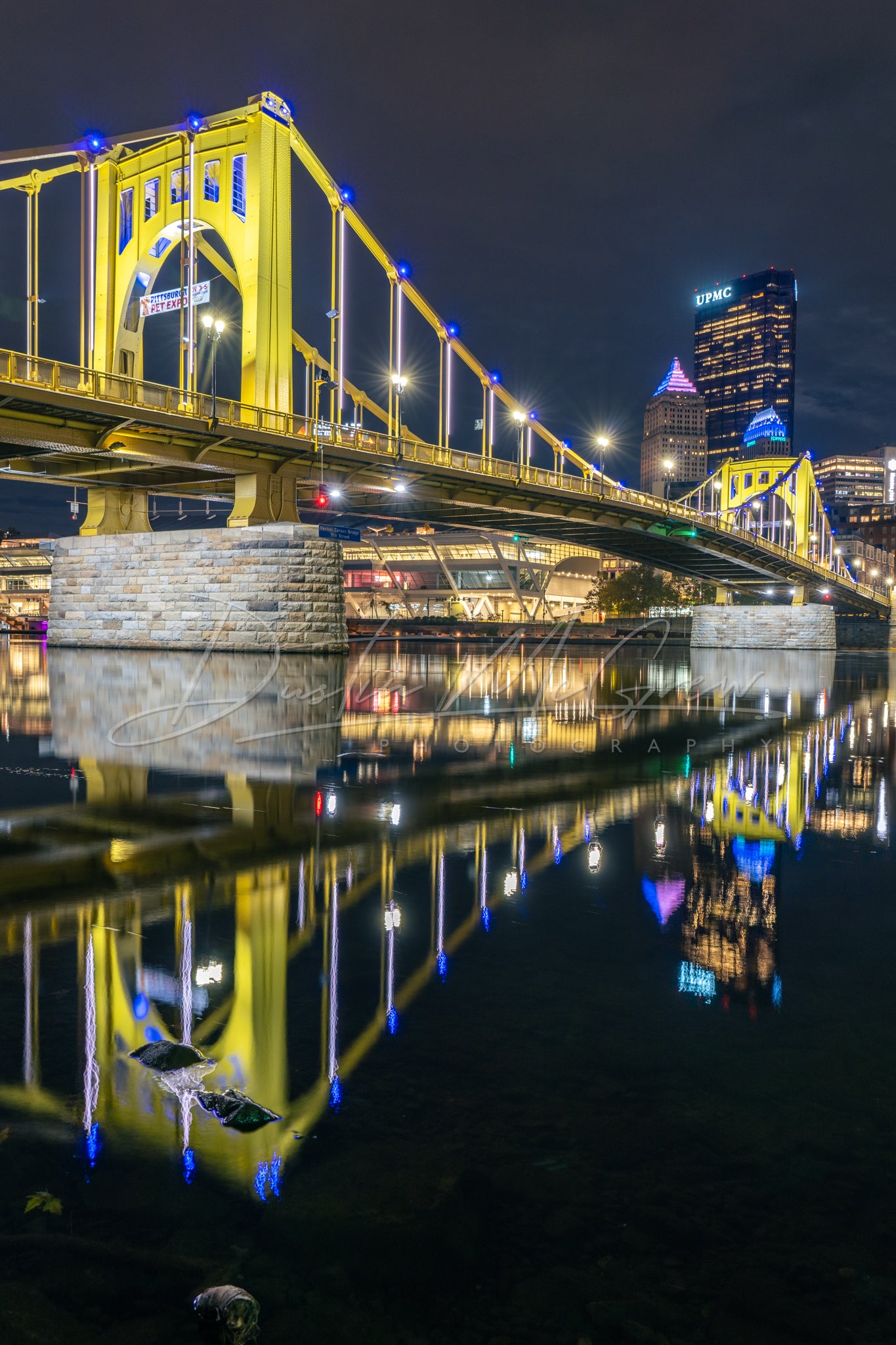 Rachel Carson Bridge Reflection