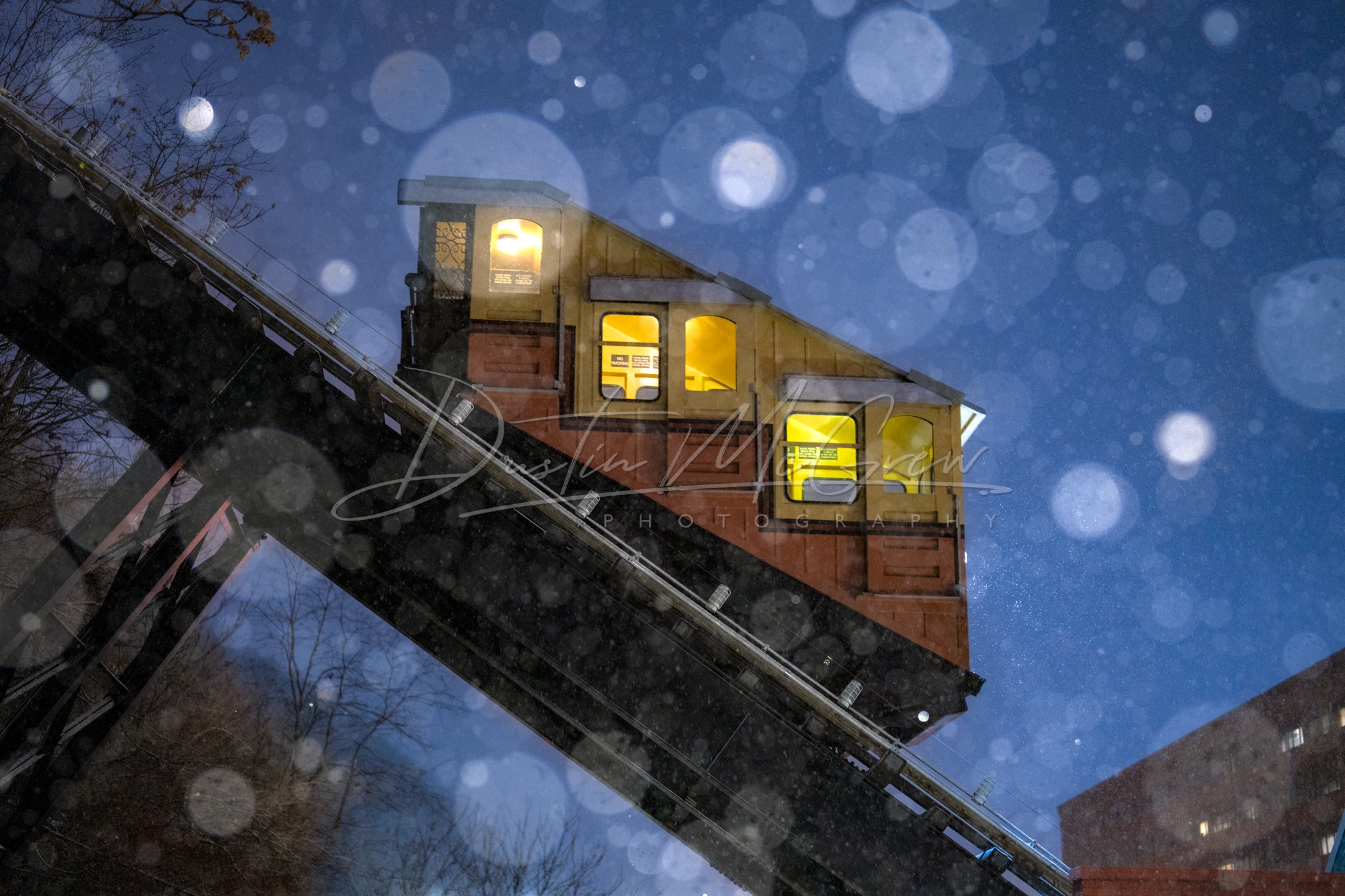Snowy Monongahela Incline