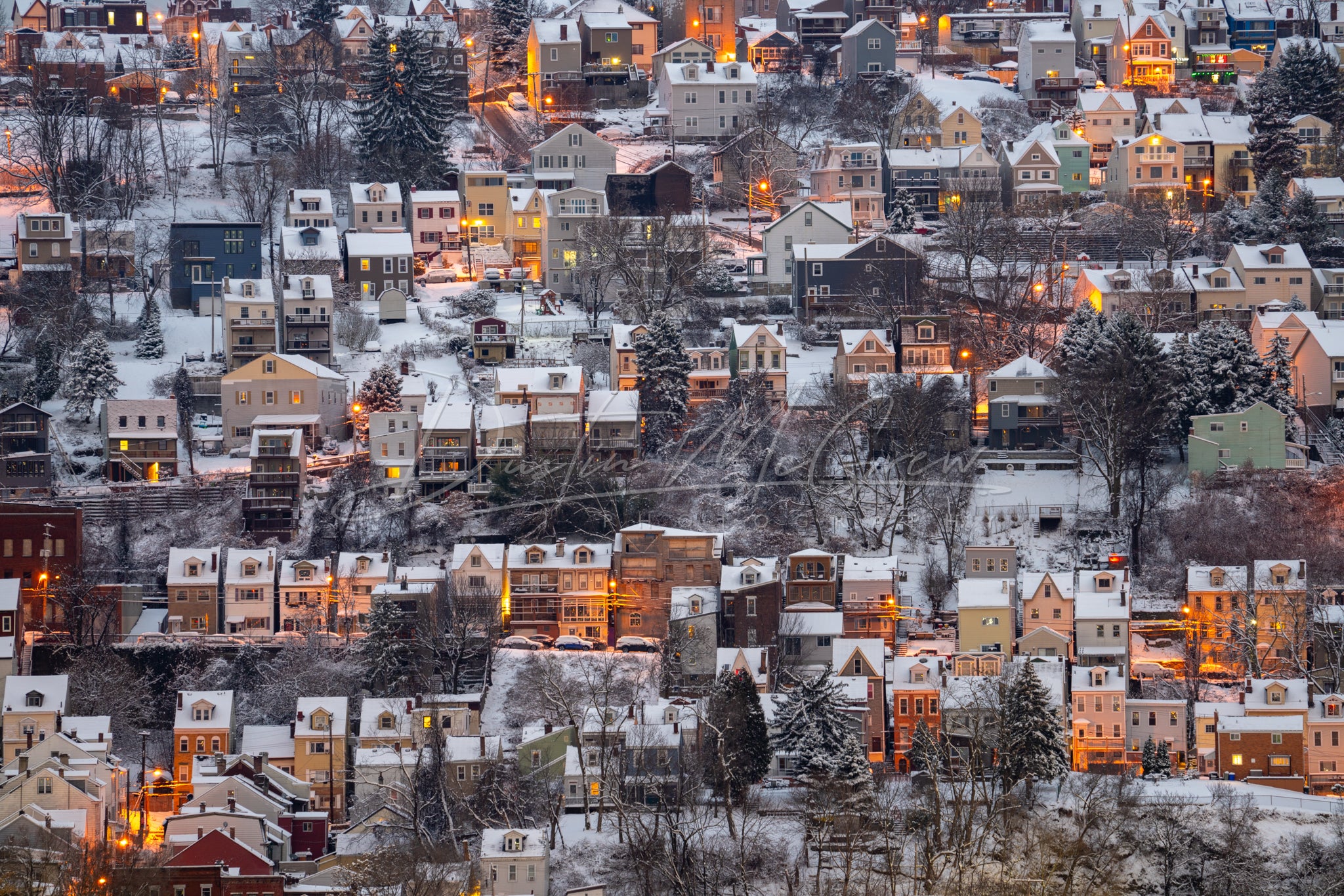 Snowy South Side Slopes