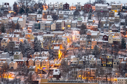 Snow-covered South Side Slopes