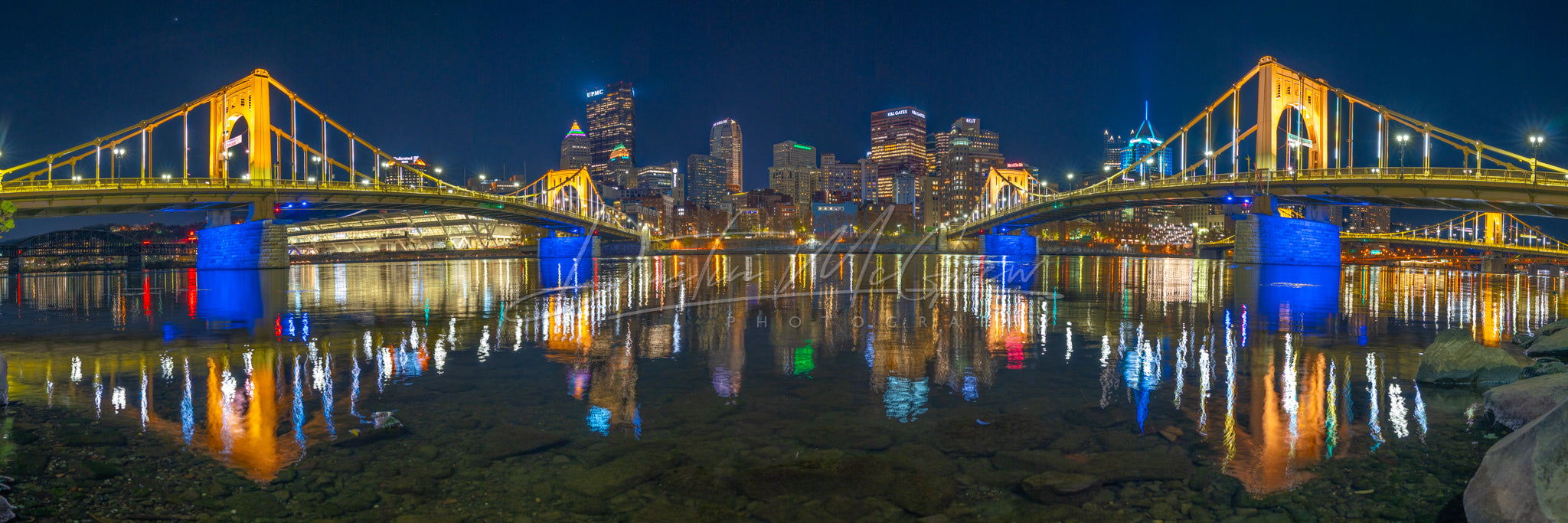 Warhol and Carson Bridge Panorama