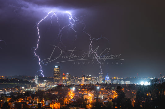 Pittsburgh Lightning Strike