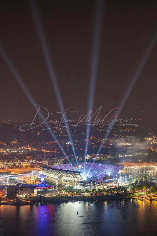 Taylor Swift Concert Lights at Acrisure Stadium (Heinz Field)