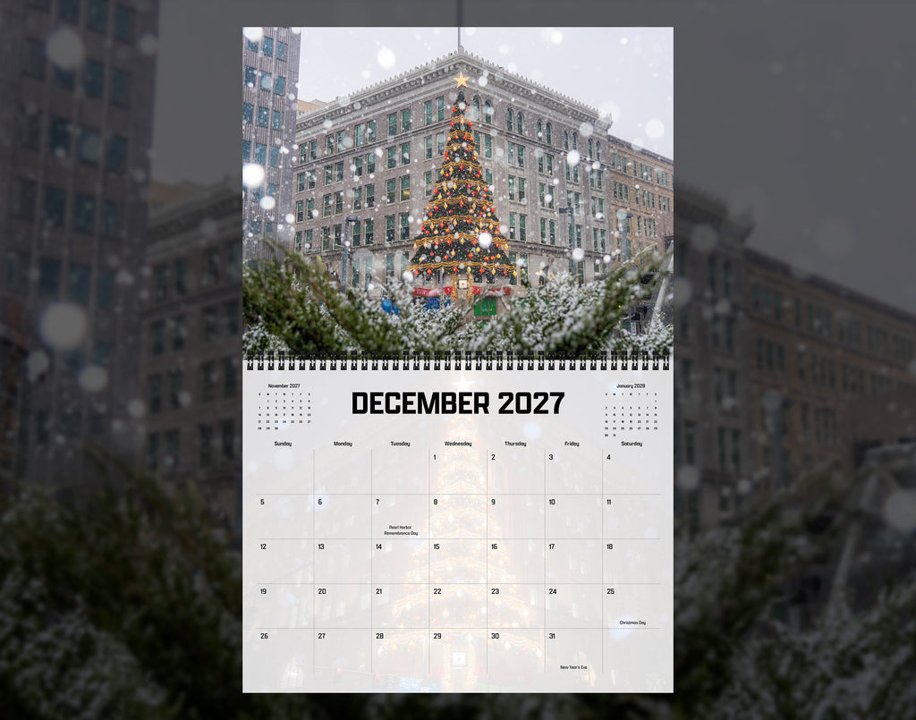 2027 Pittsburgh Wall Calendar
