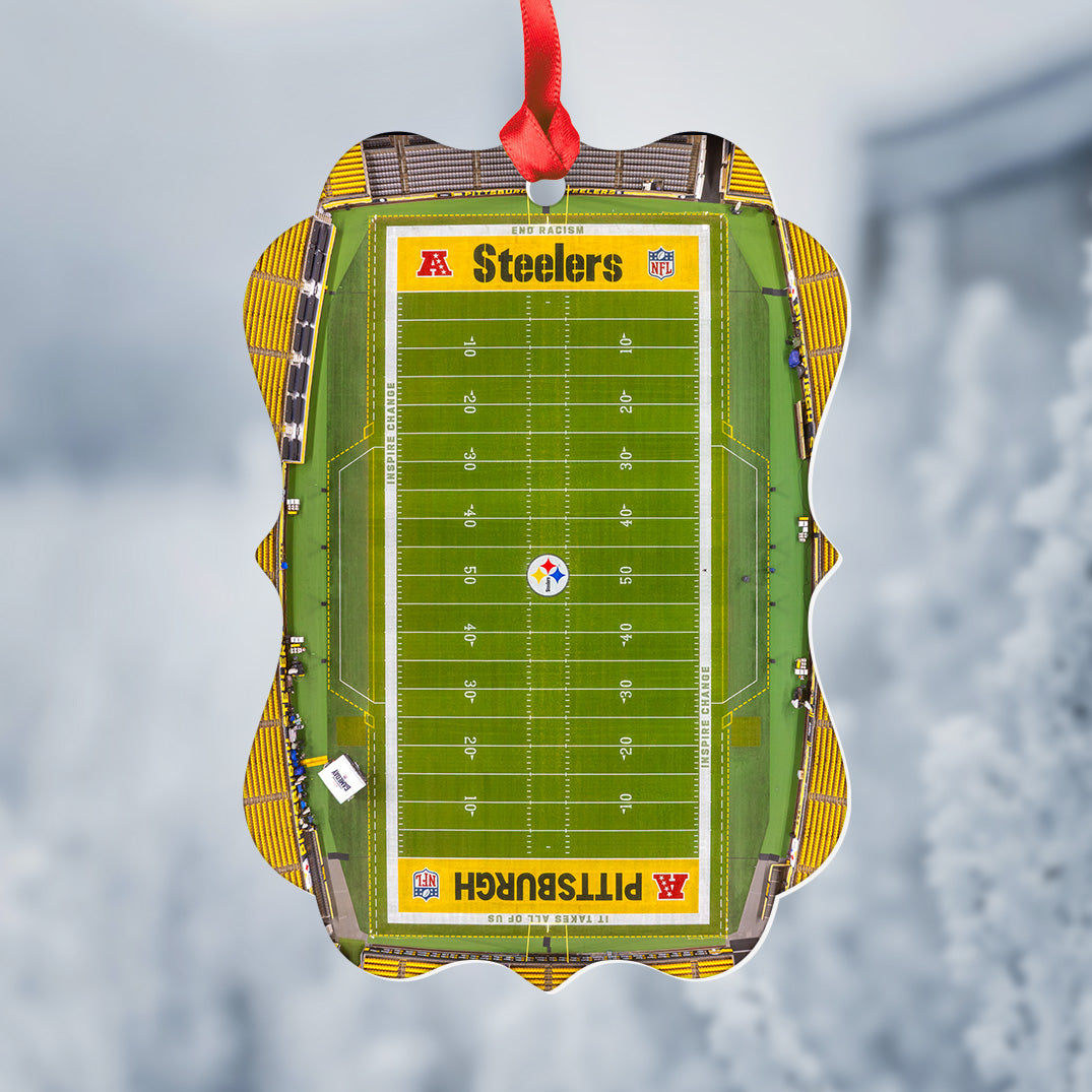 Pittsburgh Steelers Field Christmas Ornament