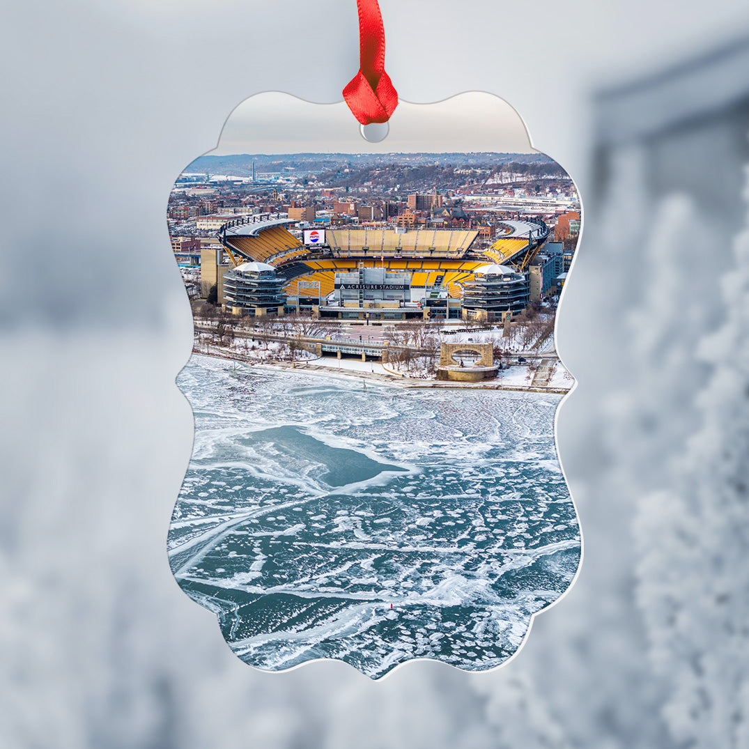 Frozen Acrisure Stadium Christmas Ornament