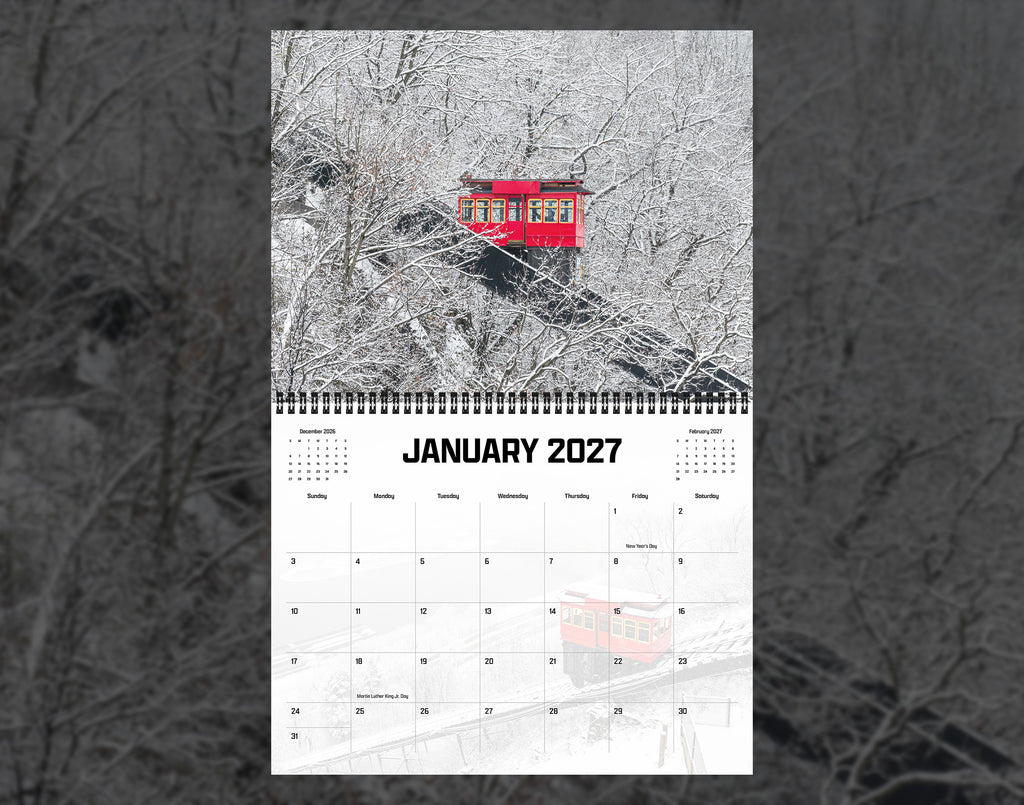 2027 Pittsburgh Wall Calendar