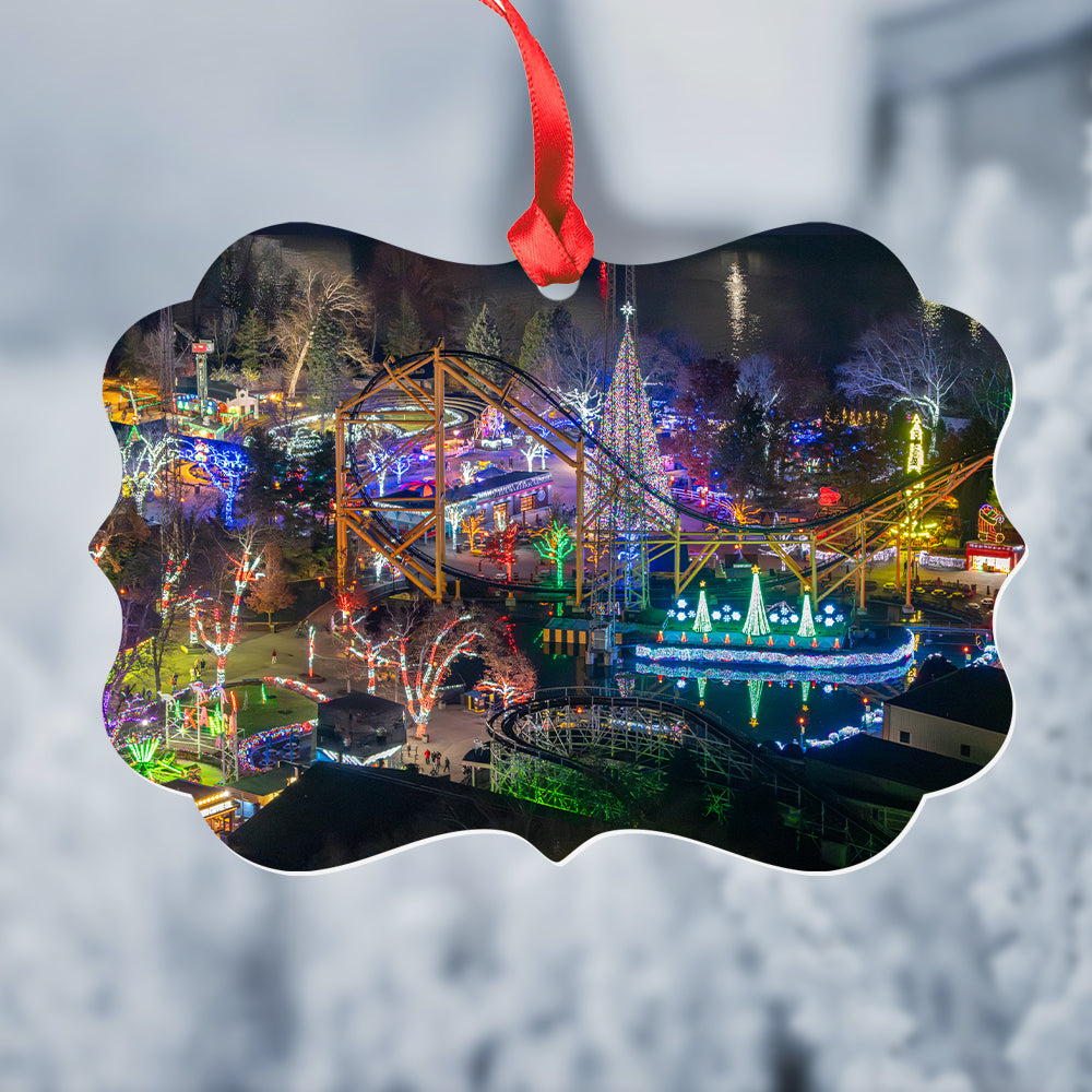 Kennywood Holiday Lights Christmas Ornament