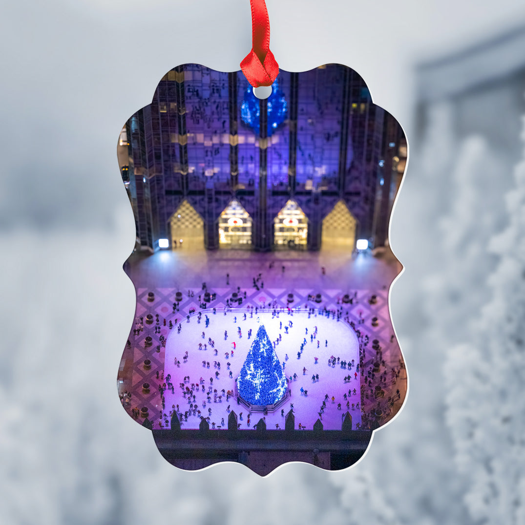 Light Up Night 2025 Ornament - PPG Place Skating Rink