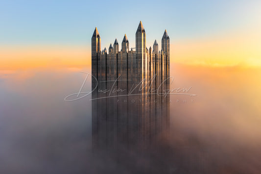 PPG Place Rises Out of the Fog