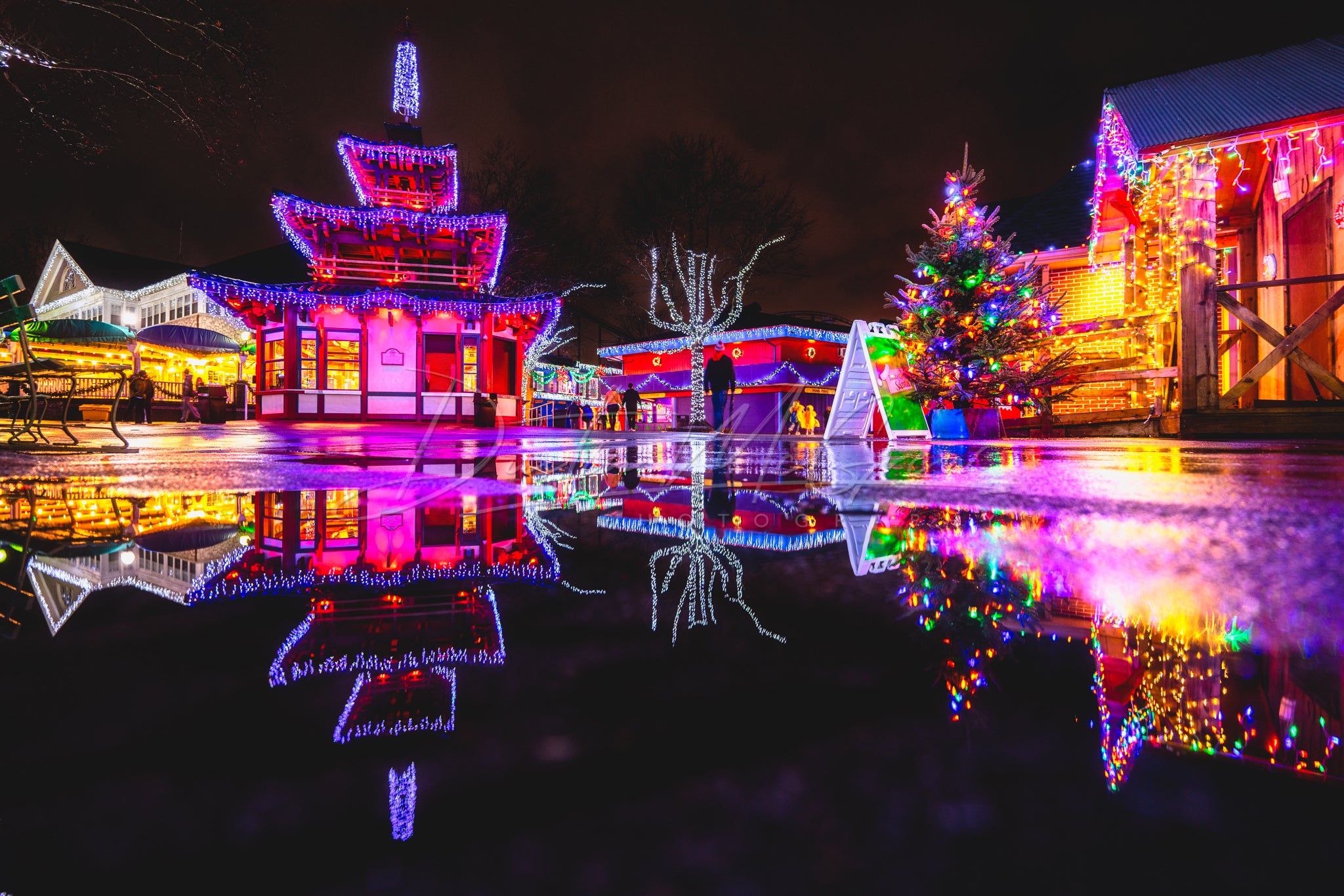 Kennywood Park Holiday Lights