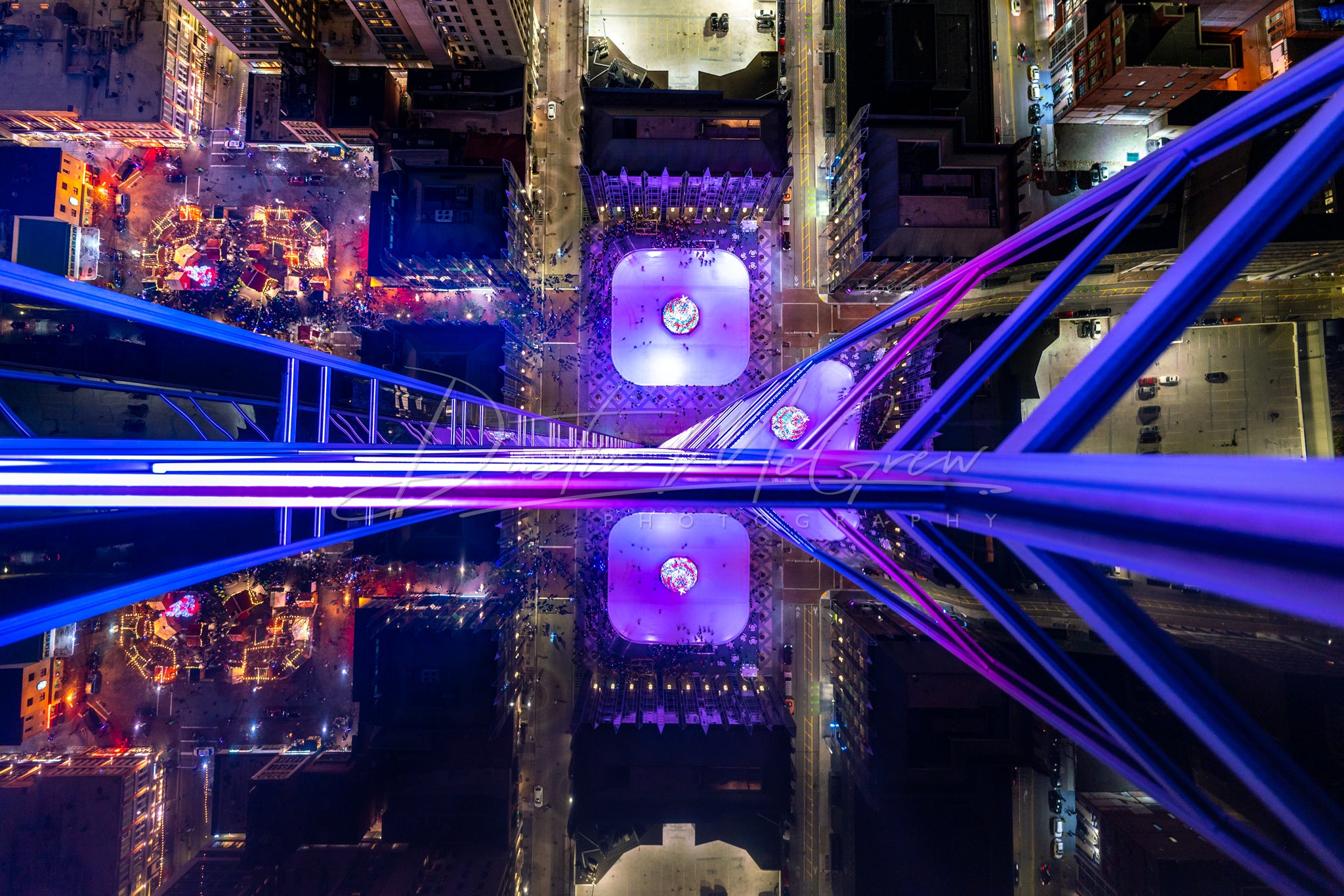 PPG Place Skating Rink Reflections