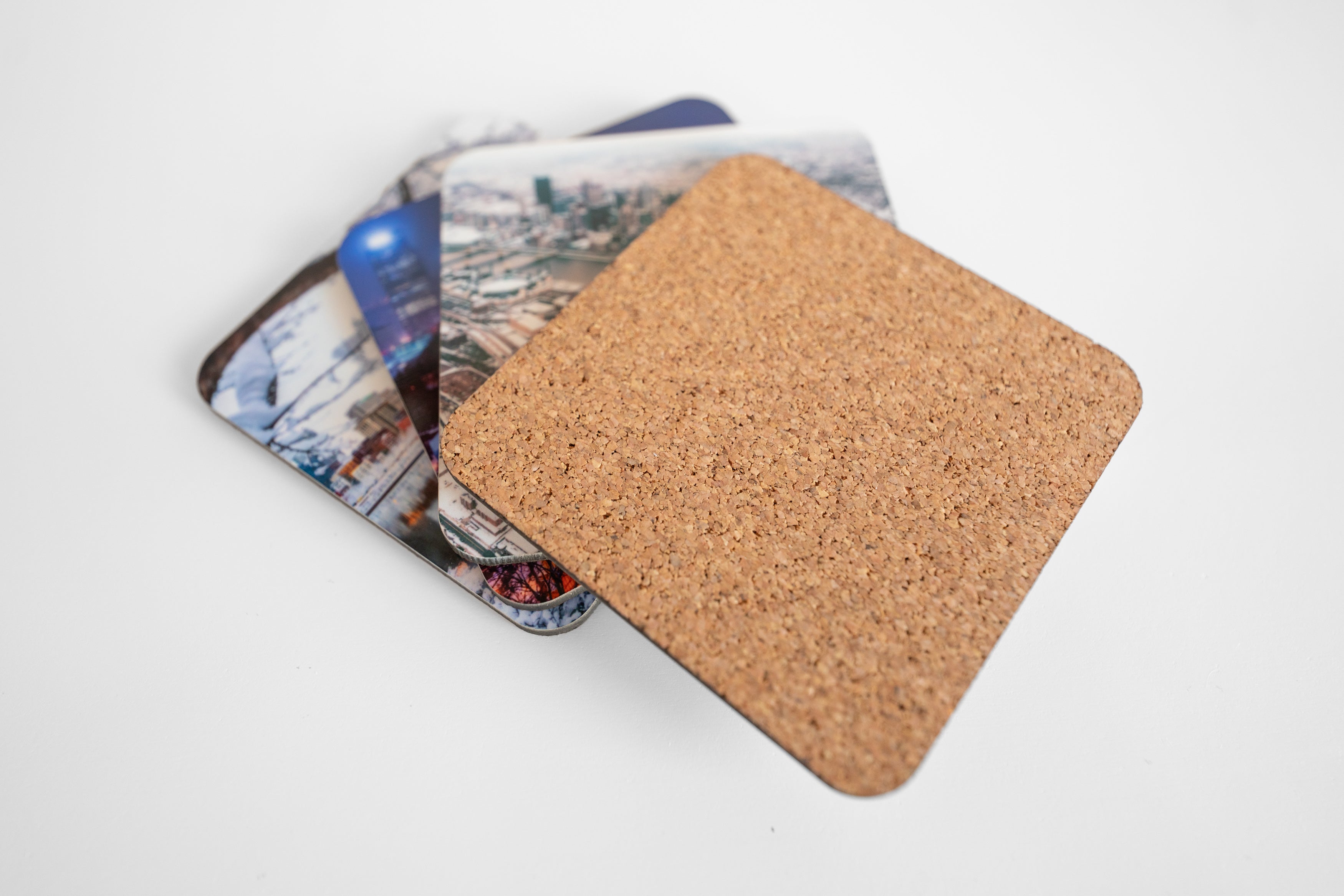 Pittsburgh Winter 4pc Coaster Set