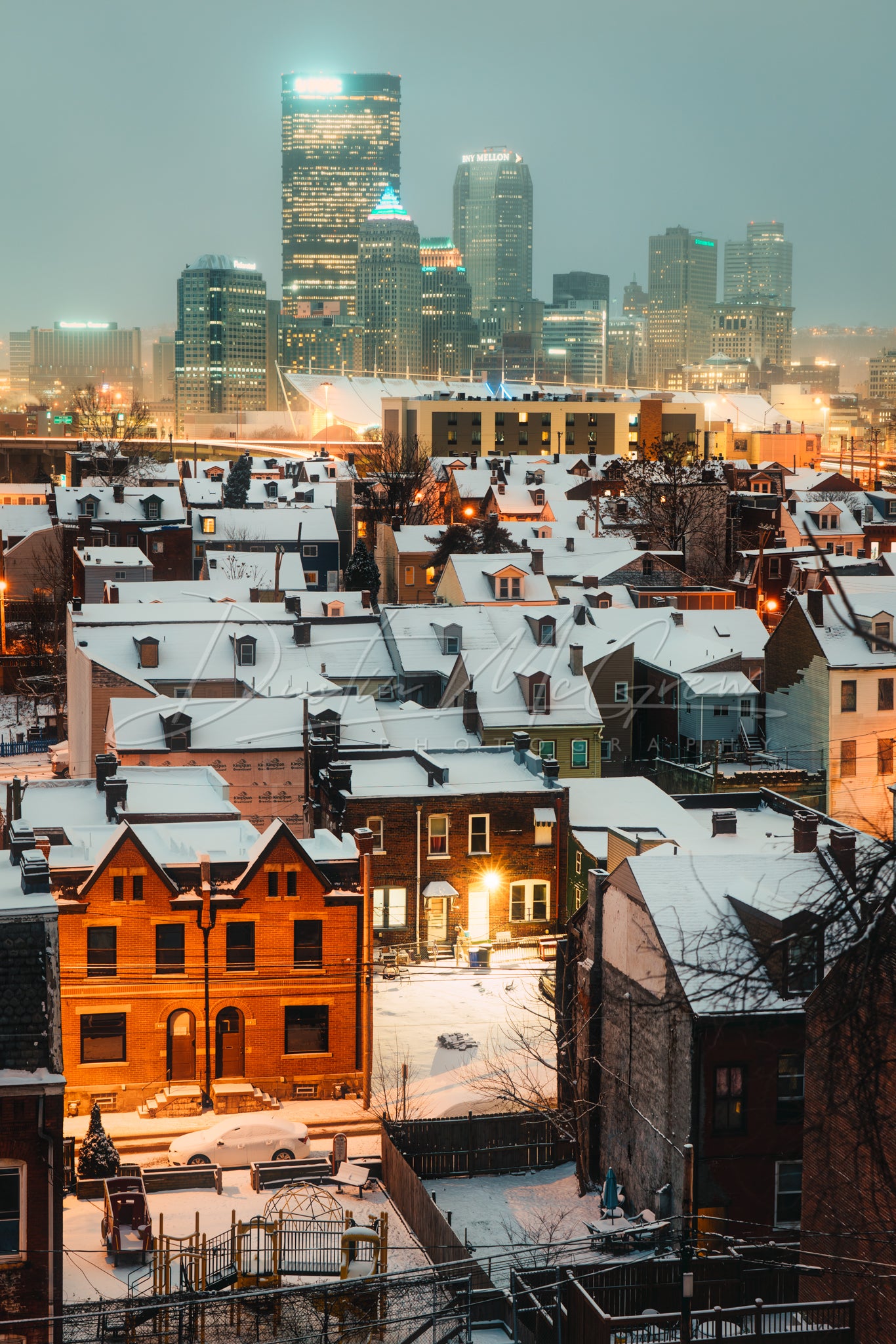 Photo of the Pittsburgh Skyline and East Allegheny Neighborhood