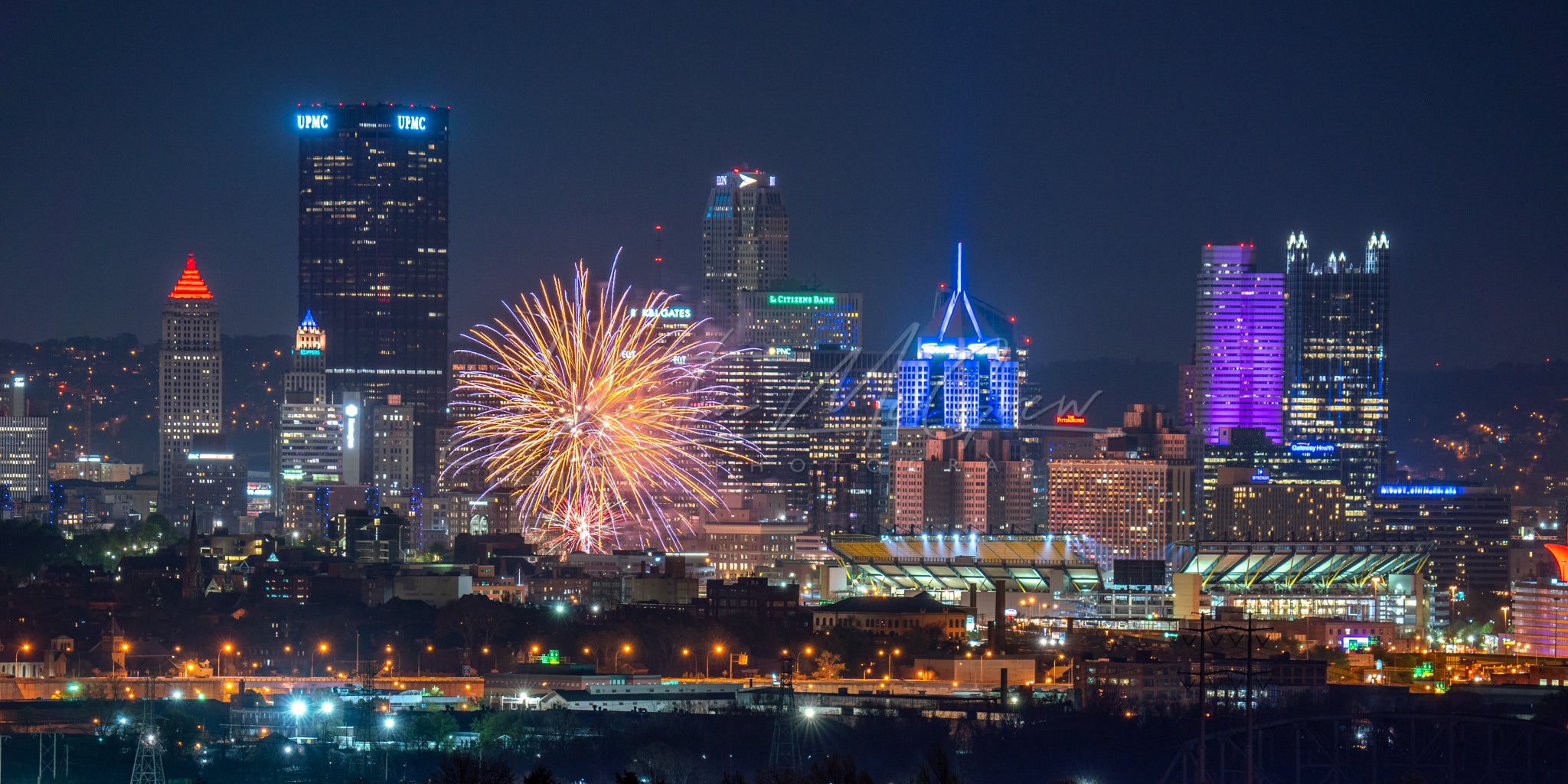 Pittsburgh Fireworks 2025 Images References :